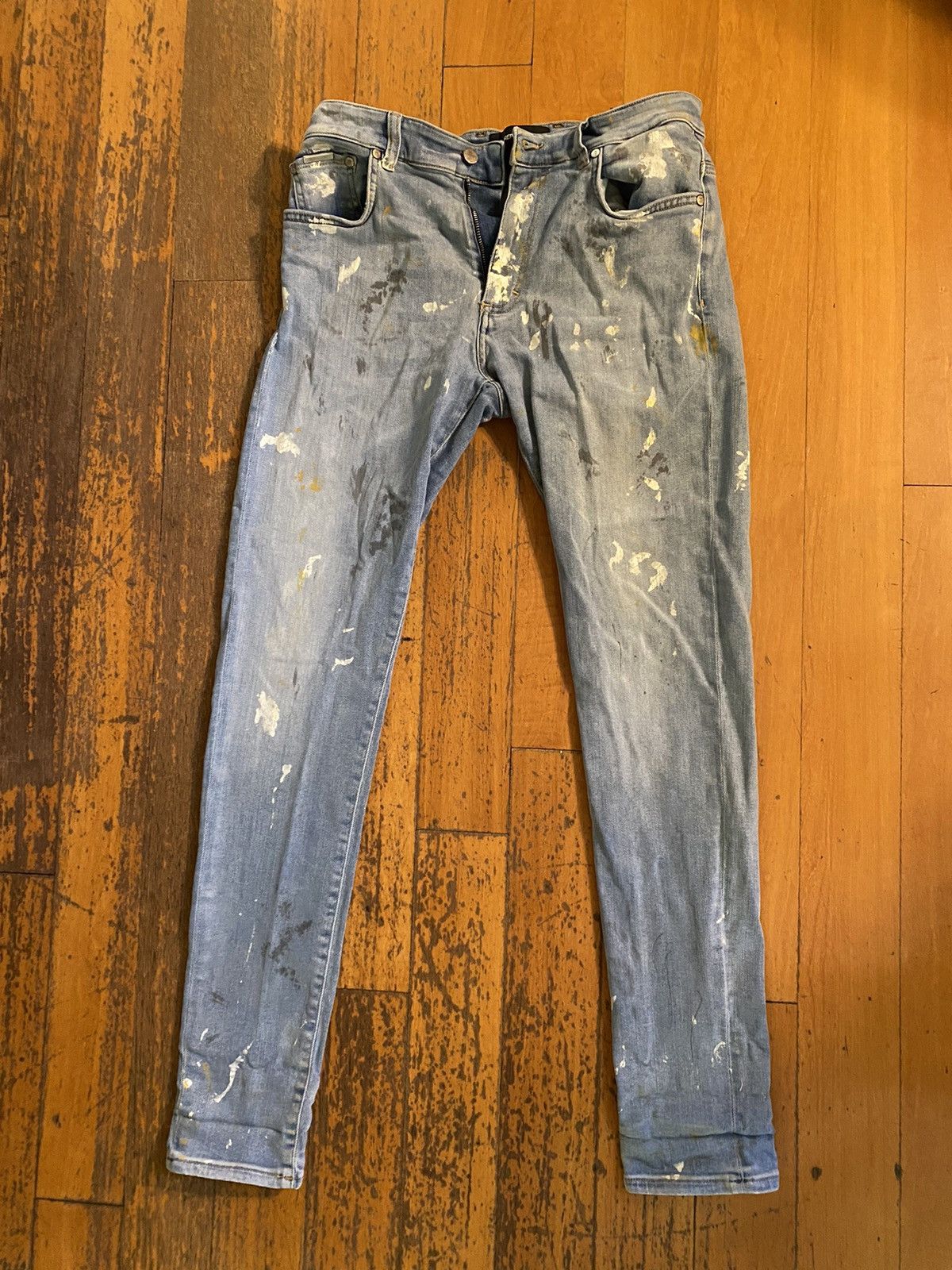 Represent Clo. represent paint splatter black skinnies Size US 32 / EU 48 - 1 Thumbnail