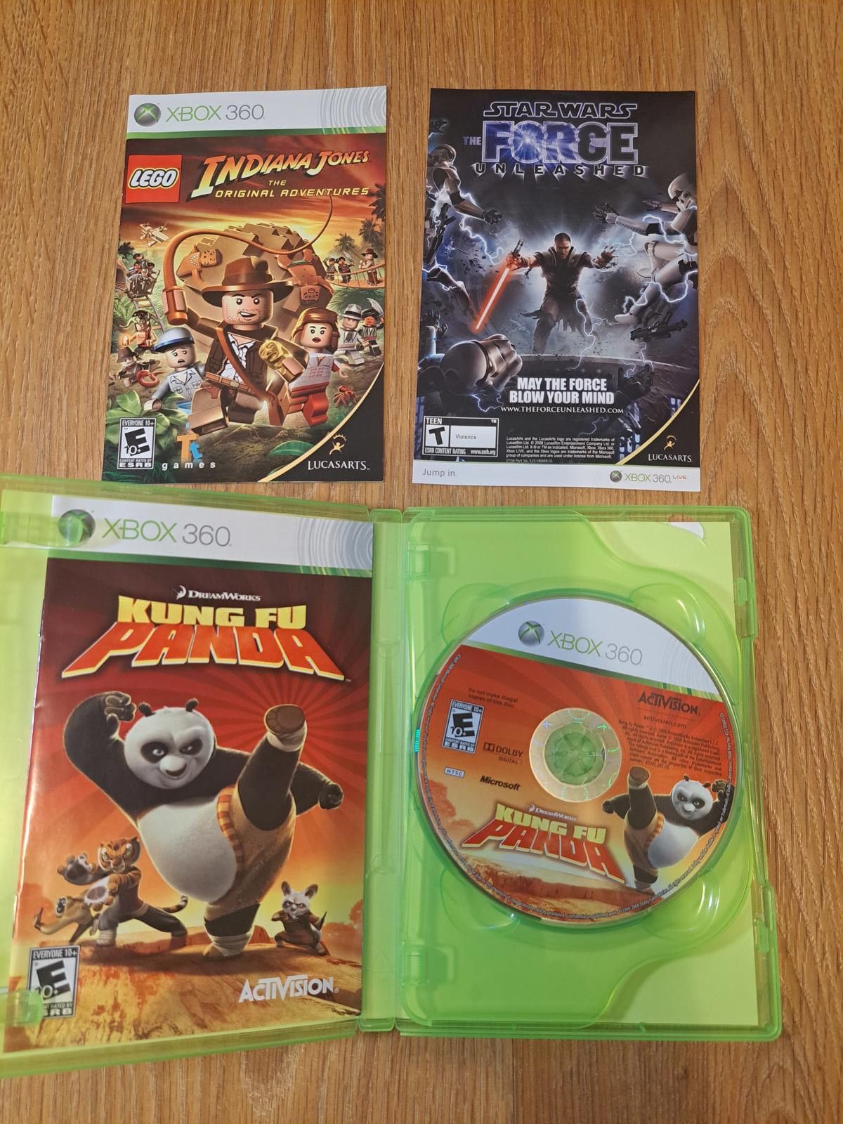 Other LEGO Indiana Jones Kung Fu Panda Xbox 360 COMPLETE Size ONE SIZE - 4 Thumbnail