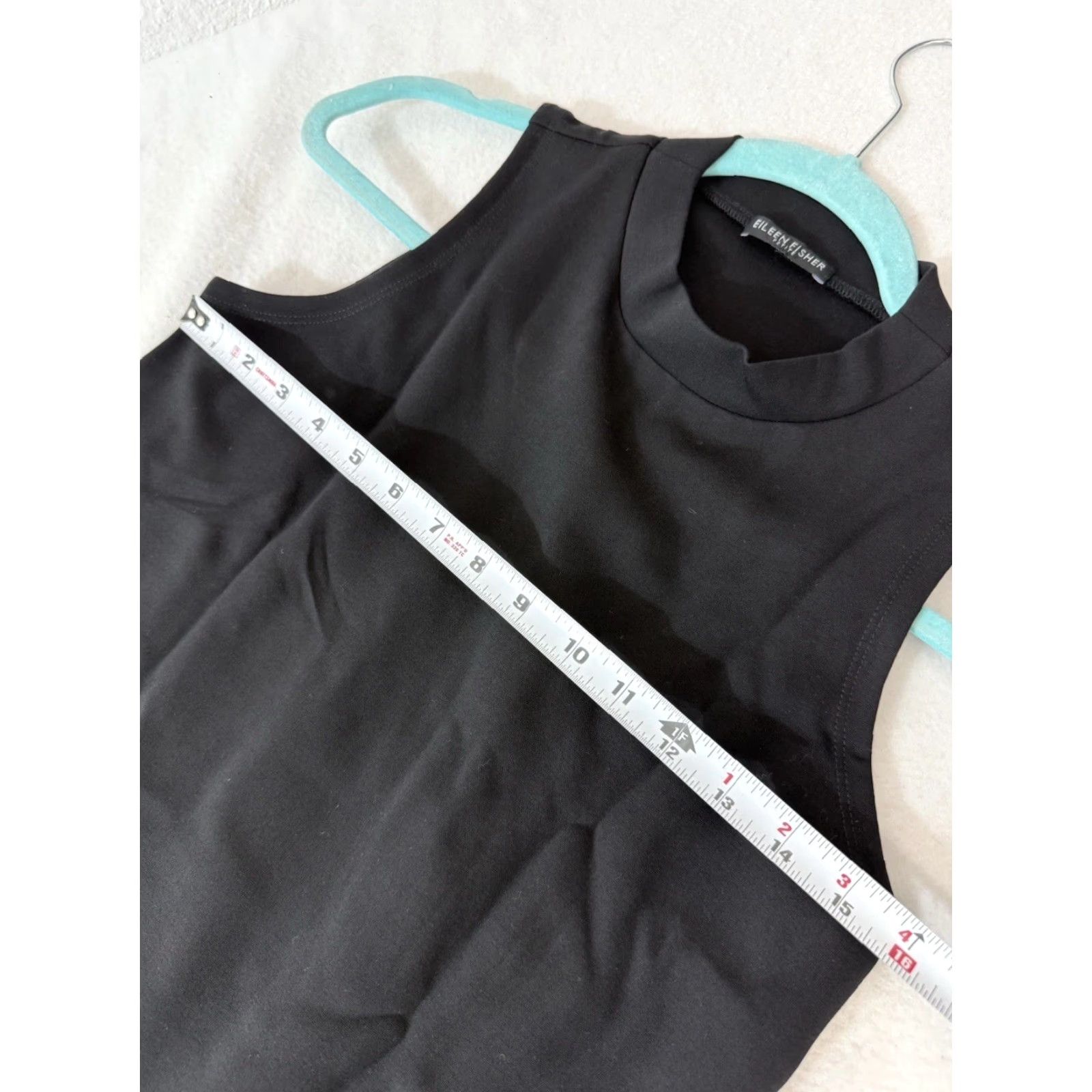 Eileen Fisher Eileen Fisher Tank Dress Sleeveless Black XS Petite Women) Size XS / US 0-2 / IT 36-38 - 3 Thumbnail
