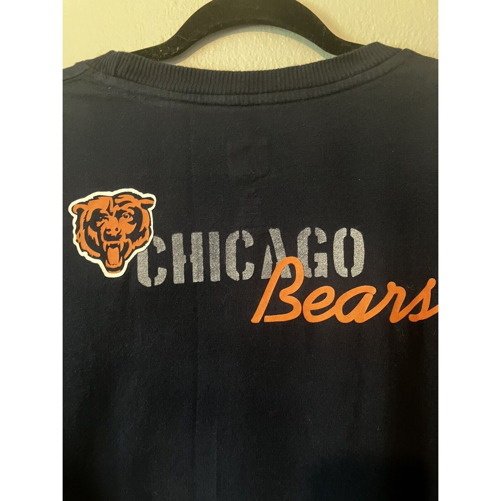NFL Chicago Bears Football Shirt Mens XL NFL Blue Stitched patch Size US XL / EU 56 / 4 - 5 Thumbnail
