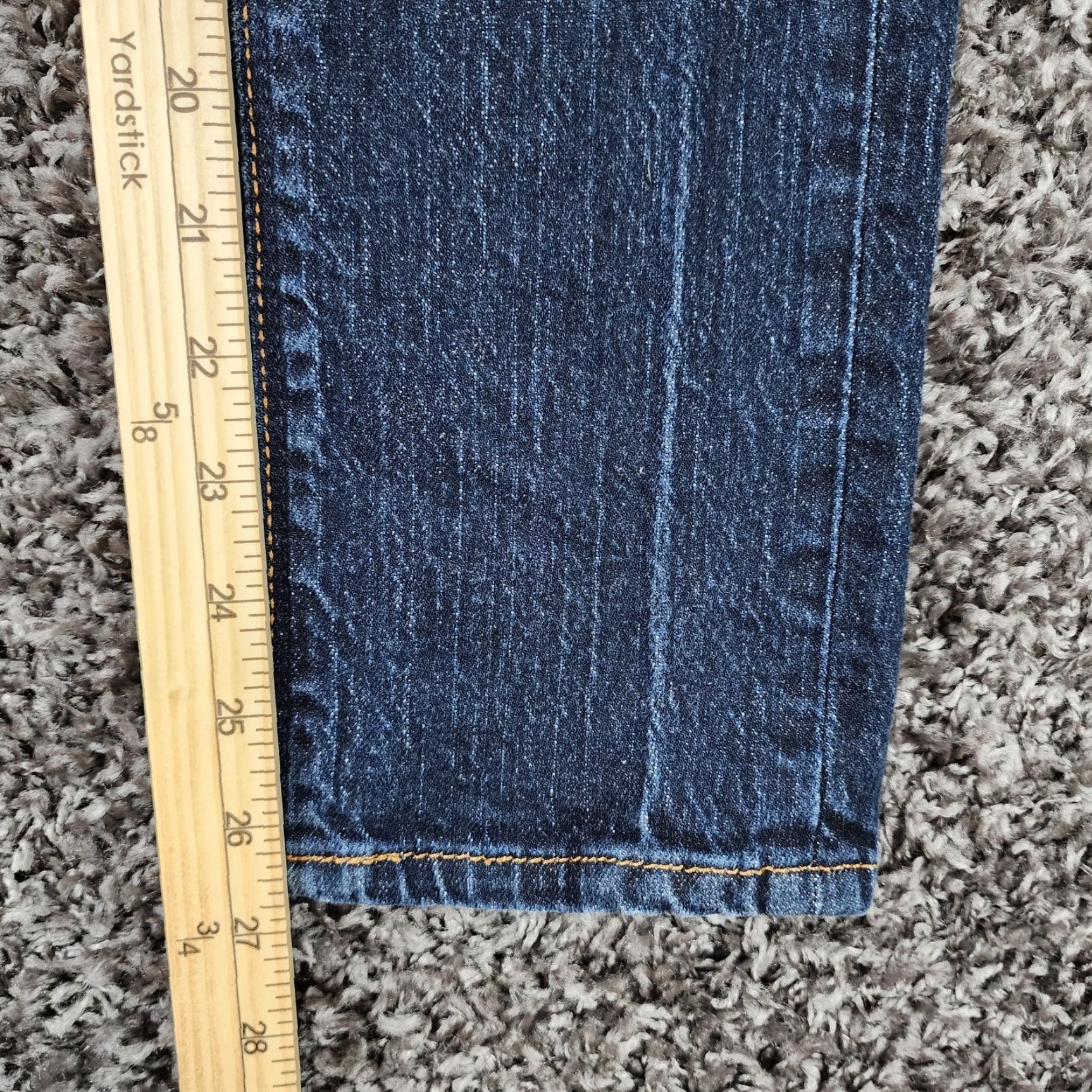 Volcom Volcom Vorta Jeans Slim Straight Men 27x27 Blue Denim Slimming Size US 27 - 5 Thumbnail