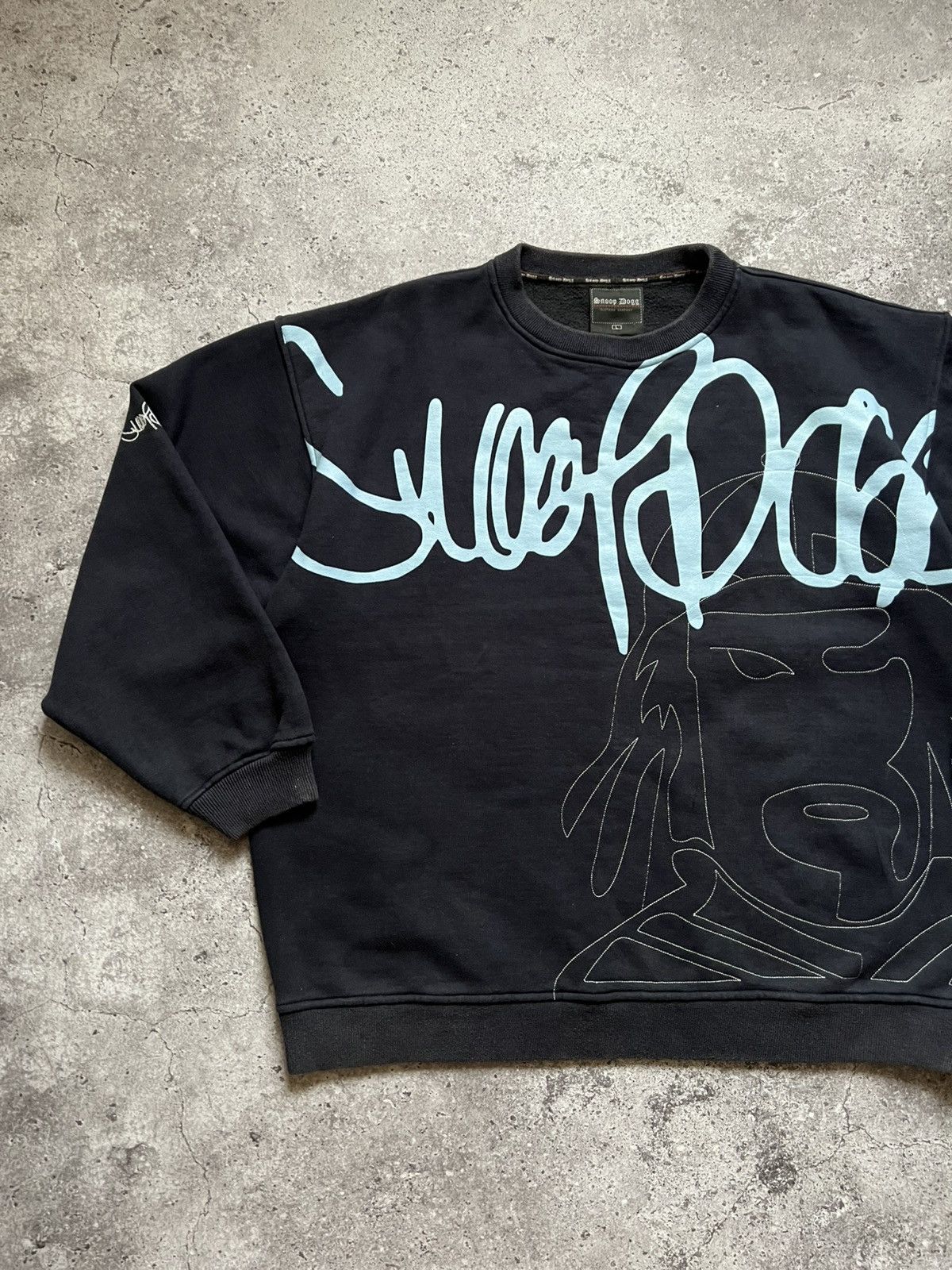 Rap Tees × Snoop Dogg Vintage Snoop Dogg Rap Sweatshirt Oversized Big Logo Size US L / EU 52-54 / 3 - 2 Thumbnail