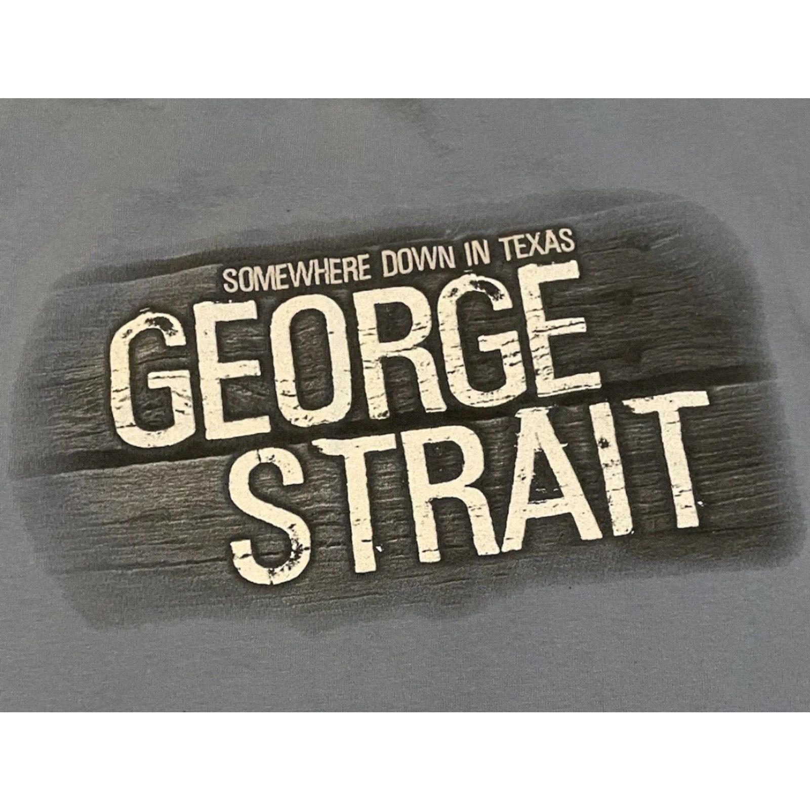 George VINTAGE George Strait Somewhere Down in Texas Faded Promo Shirt 2XLT-Shirt Men 2XL Blue Concert Texas Tour Rock 90s Boys? Size US XXL / EU 58 / 5 - 4 Thumbnail