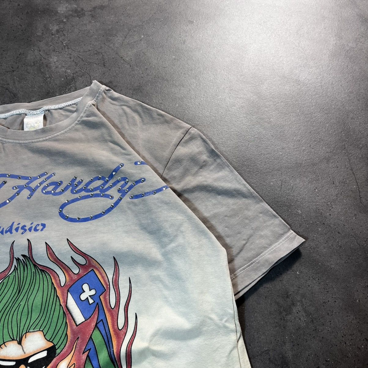 Ed Hardy Vintage Y2K Ed Hardy Skull Big Logo Drip Tee Tshirt Size US M / EU 48-50 / 2 - 4 Thumbnail