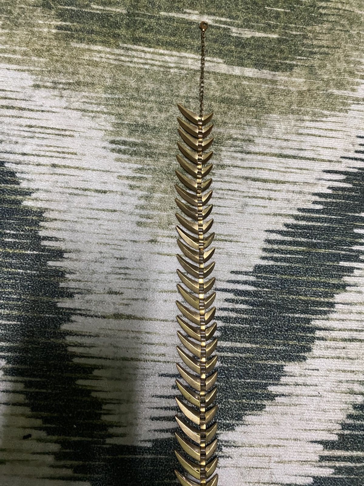 Designer × Handmade × Vintage Gold Tone Spiky Western Choker Necklace Size ONE SIZE - 8 Thumbnail