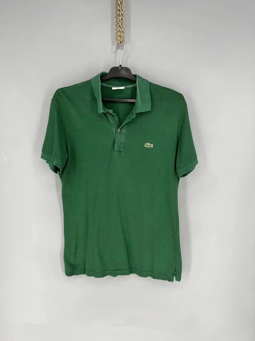 Lacoste Vintage Luxury Lacoste Big Logo Polo t-shirt Size US M / EU 48-50 / 2 - 1 Thumbnail