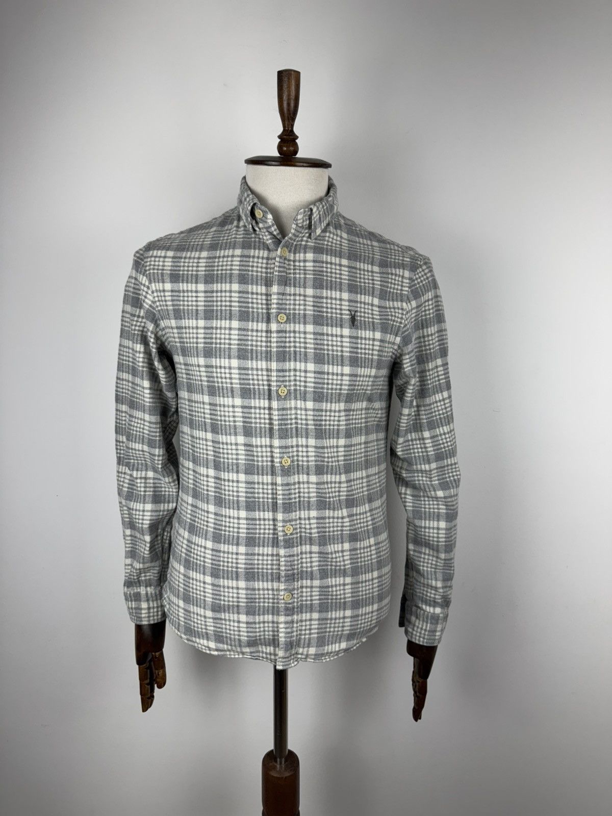 Allsaints Men’s Allsaints Long Sleeve Button Down Shirt size S Size US S / EU 44-46 / 1 - 1 Thumbnail
