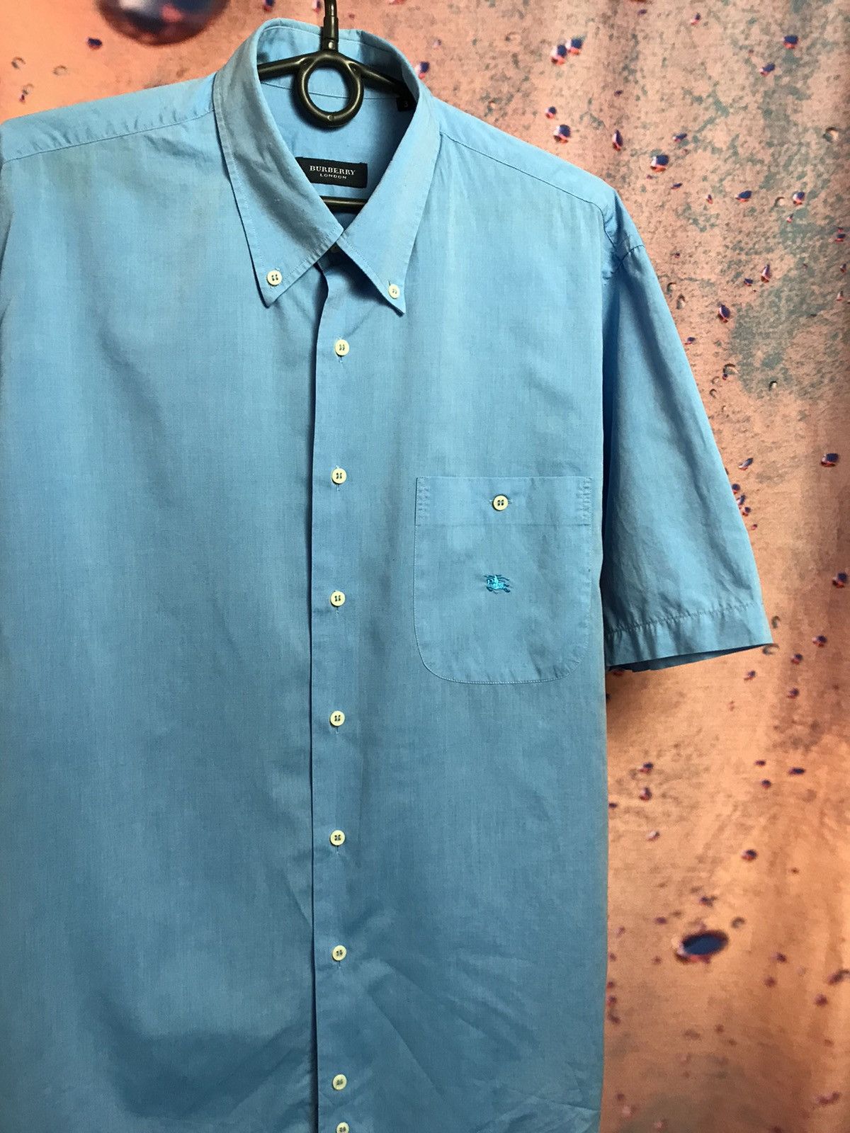 Burberry × Vintage Vintage Burberry London luxury shirt size 3 Size US L / EU 52-54 / 3 - 2 Thumbnail