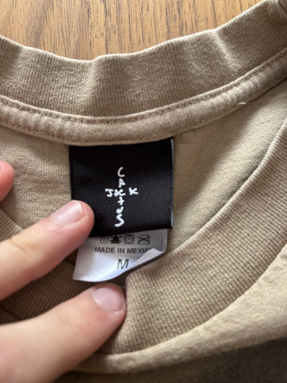 Travis Scott Travis Scott Cactus Jack Sprayed Shirt Size US M / EU 48-50 / 2 - 5 Thumbnail