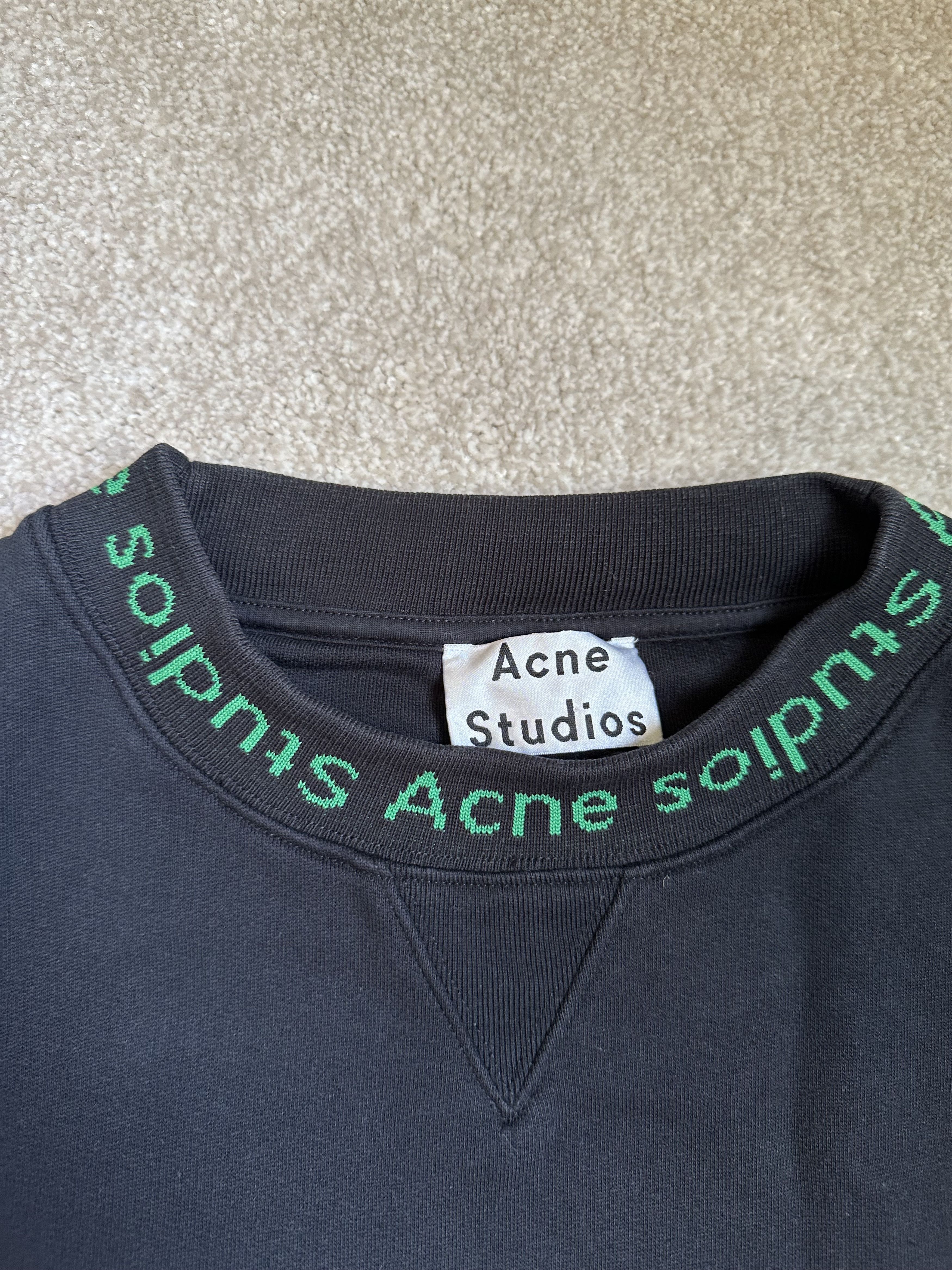 Acne Studios Ssense exclusive flogo sweatshirt Size US XL / EU 56 / 4 - 2 Thumbnail