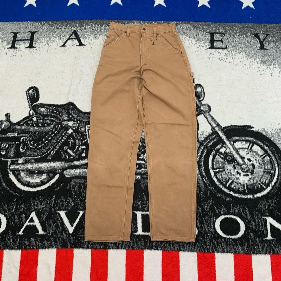 Stan Ray × Vintage Vintage Stan Ray USA Duck Carpanter Pants BRN Size US 30 / EU 46 - 1 Thumbnail