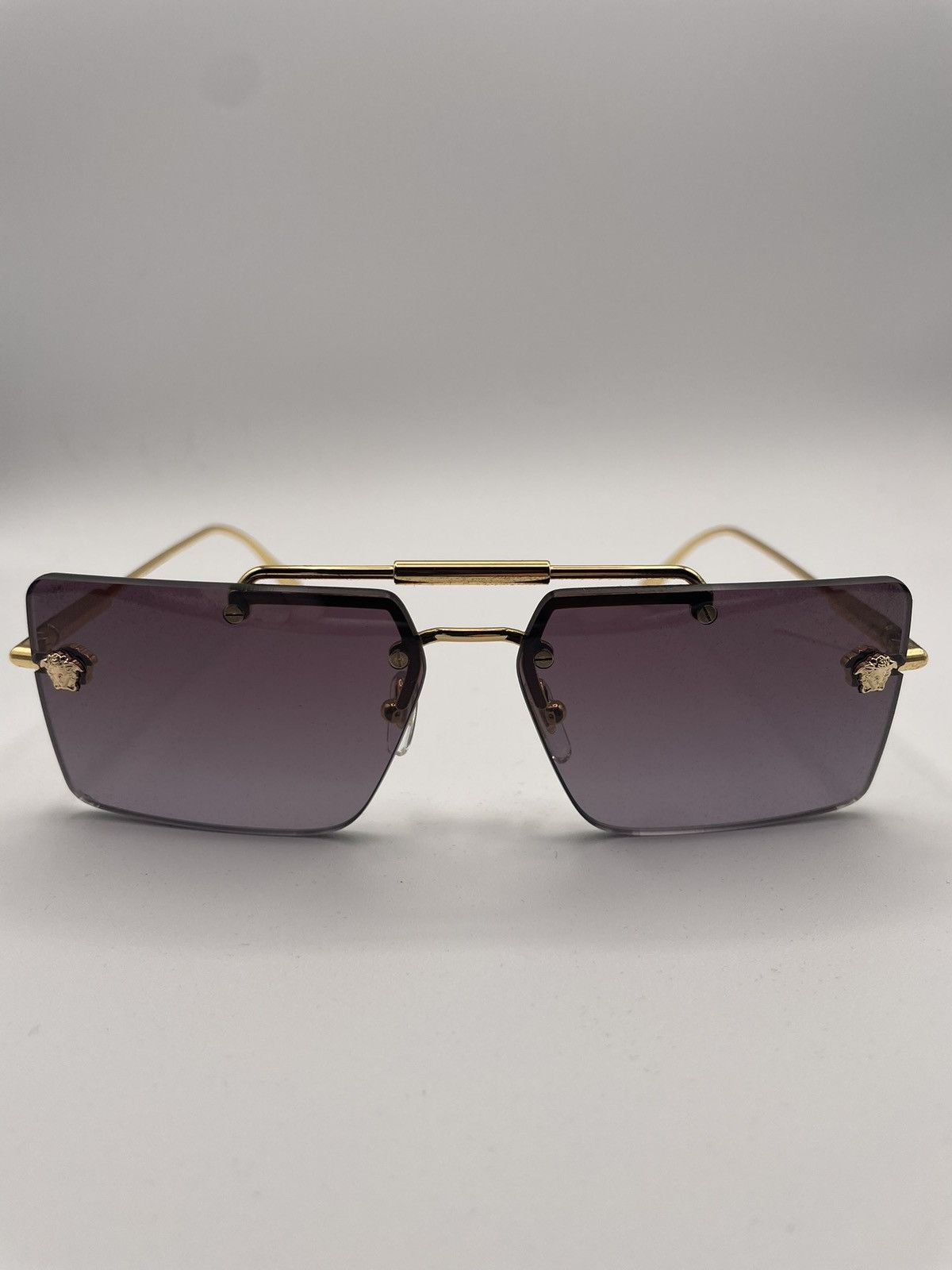 Versace Versace Frameless Sunglasses Size ONE SIZE - 1 Thumbnail