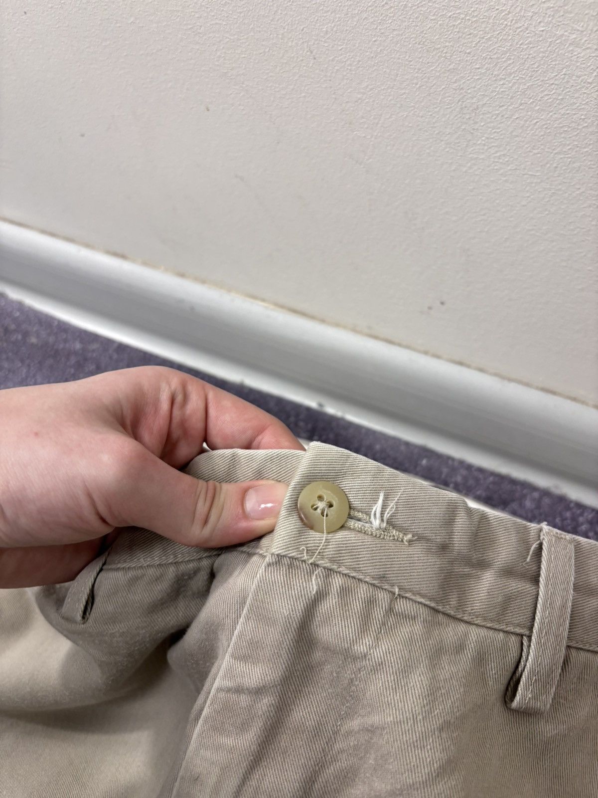 Polo Ralph Lauren Vintage Polo Ralph Lauren Men’s Keating Chino Pants Trousers Size US 34 / EU 50 - 7 Thumbnail