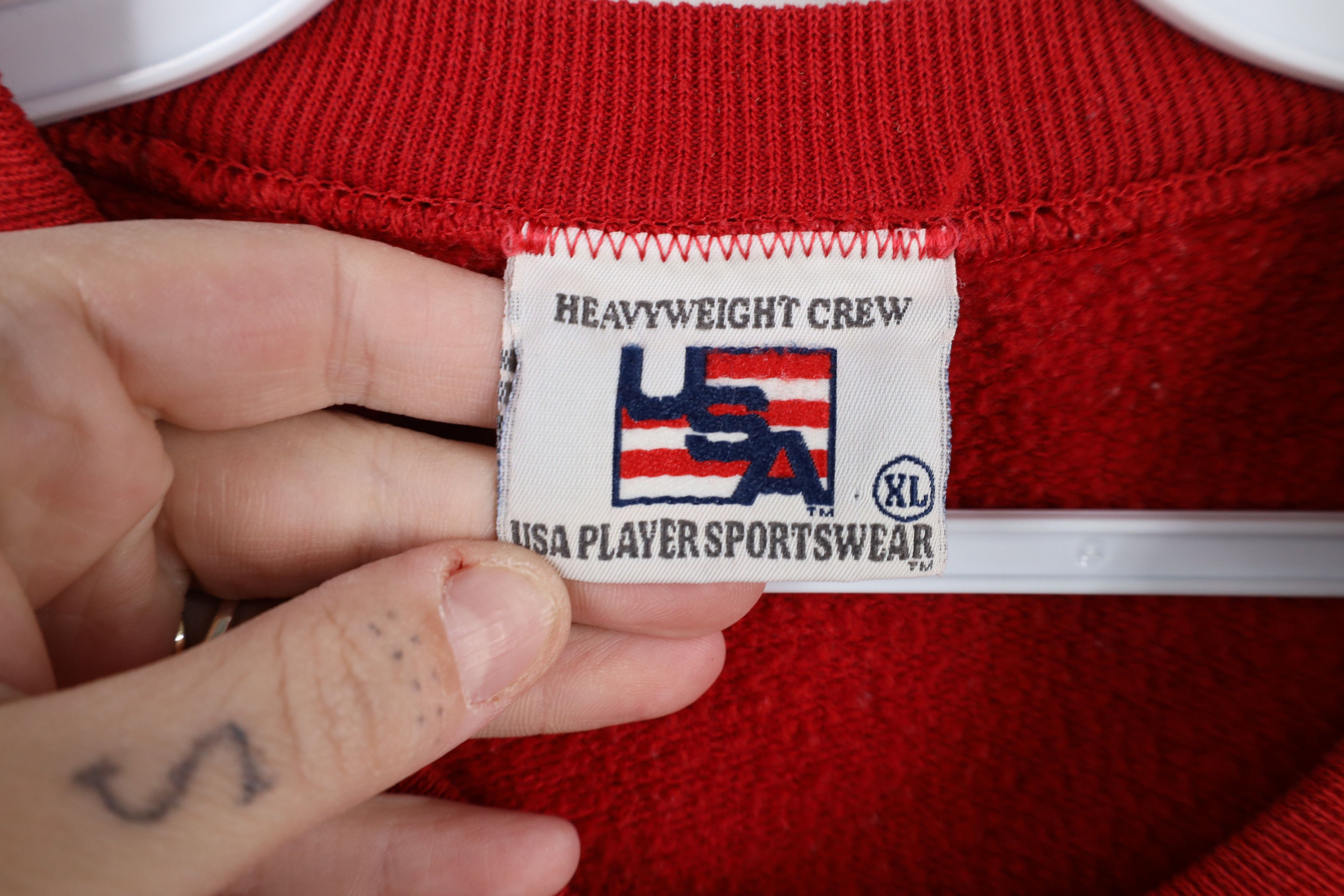 Vintage Vintage 90s Ohio State University Football Sweatshirt USA Size US XL / EU 56 / 4 - 6 Thumbnail