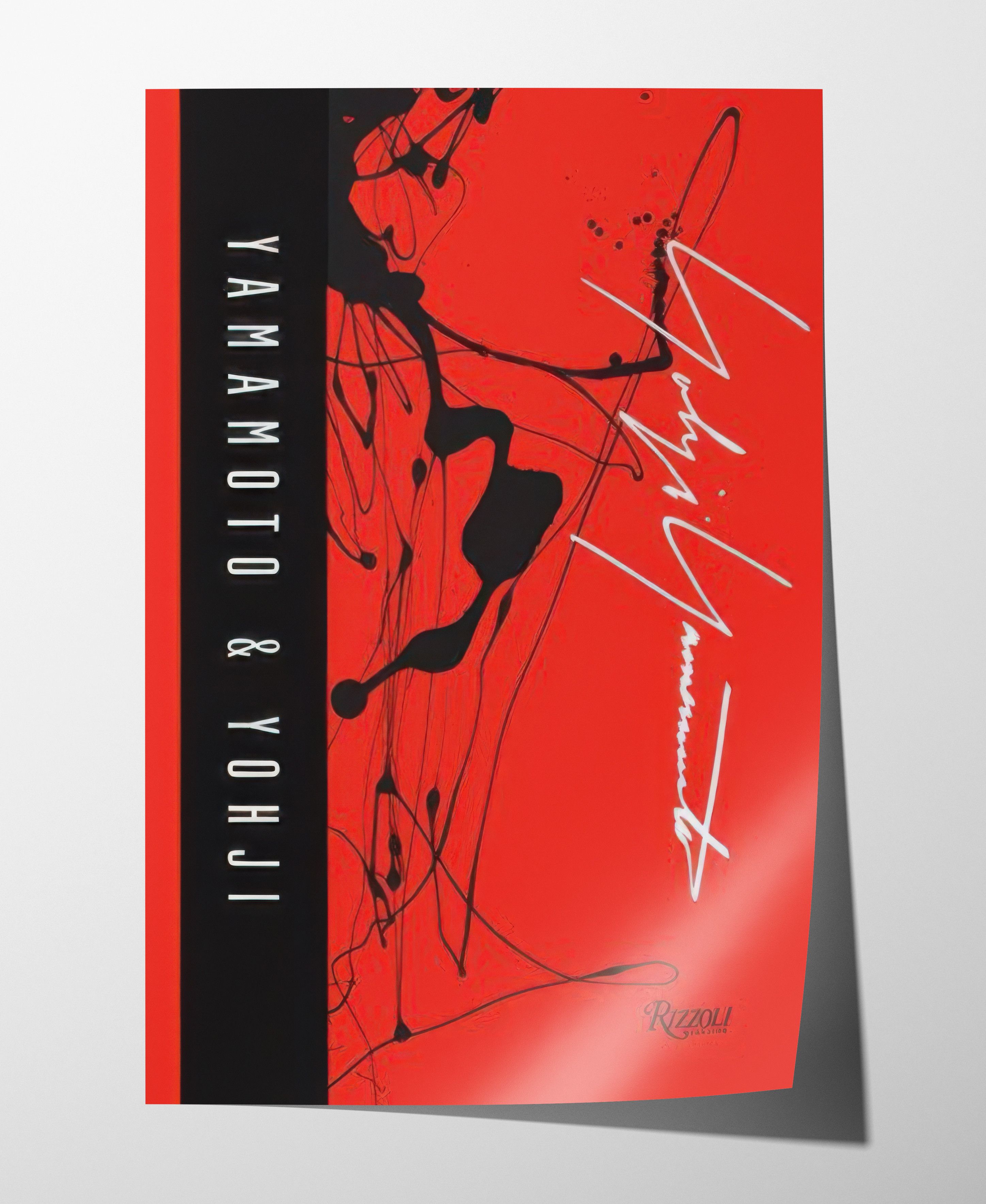 Yohji Yamamoto Yohji Yamamoto Art Poster Gift Vintage Archive Lookbook Logo Size ONE SIZE - 1 Thumbnail