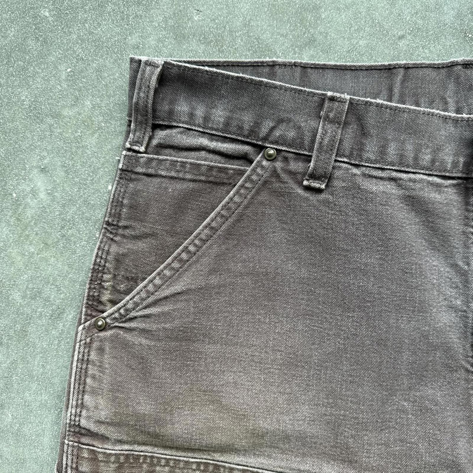 Carhartt Brown Carpenter Carhartt Double Knee Vintage Work Pants Size US 38 / EU 54 - 4 Thumbnail