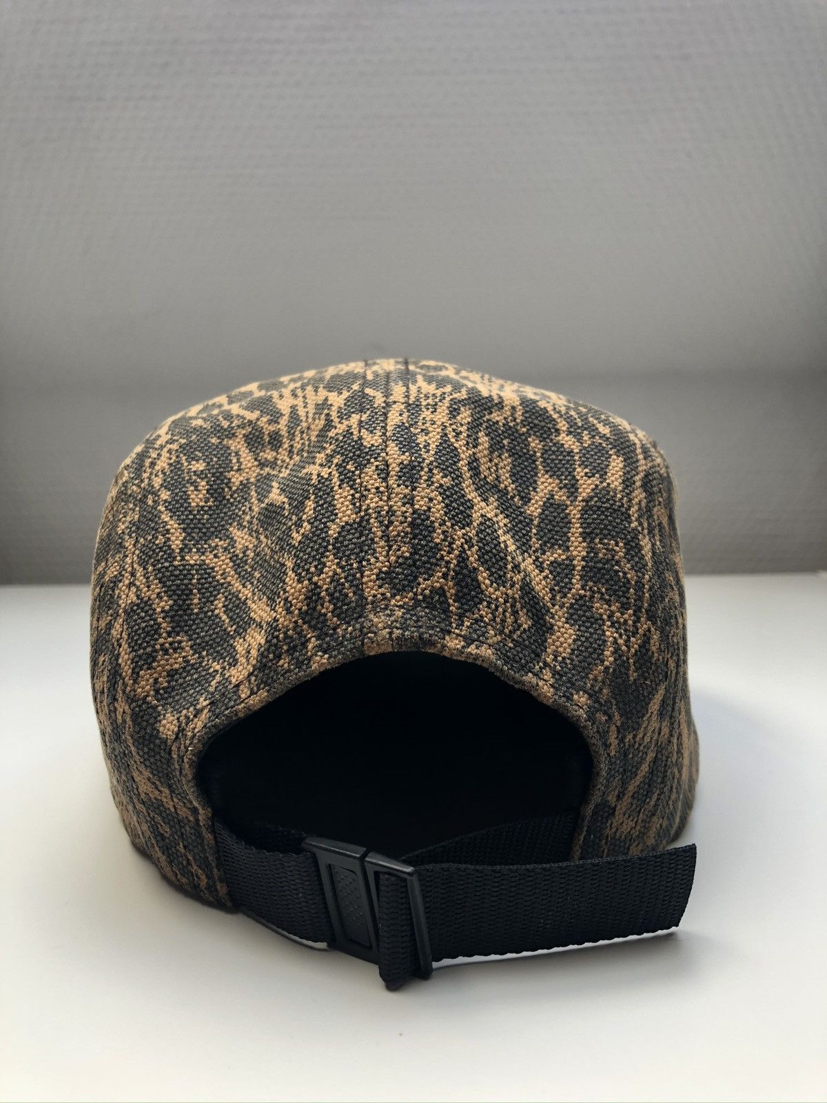 Supreme SS13 Supreme Leopard Camp Hat Green Leather Size ONE SIZE - 4 Thumbnail