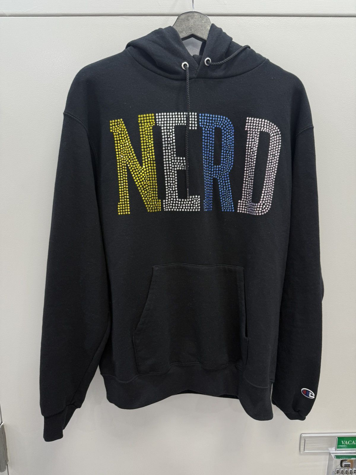 Champion Champion Nerd Black Hoodie Size US M / EU 48-50 / 2 - 1 Thumbnail