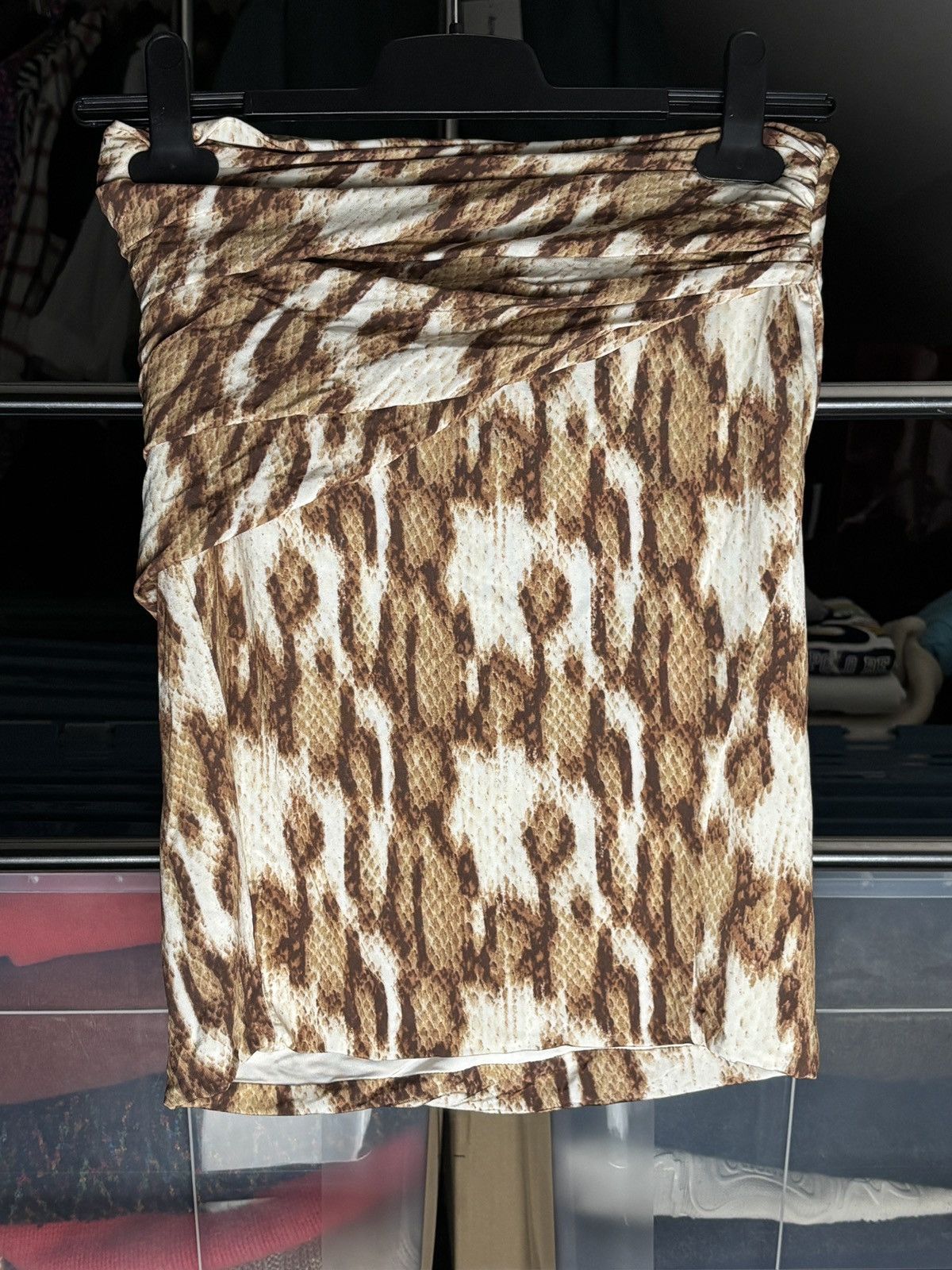 Just Cavalli Just Cavalli Vintage Snake Print Set Top Skirt Python Dress Size XS / US 0-2 / IT 36-38 - 16 Thumbnail