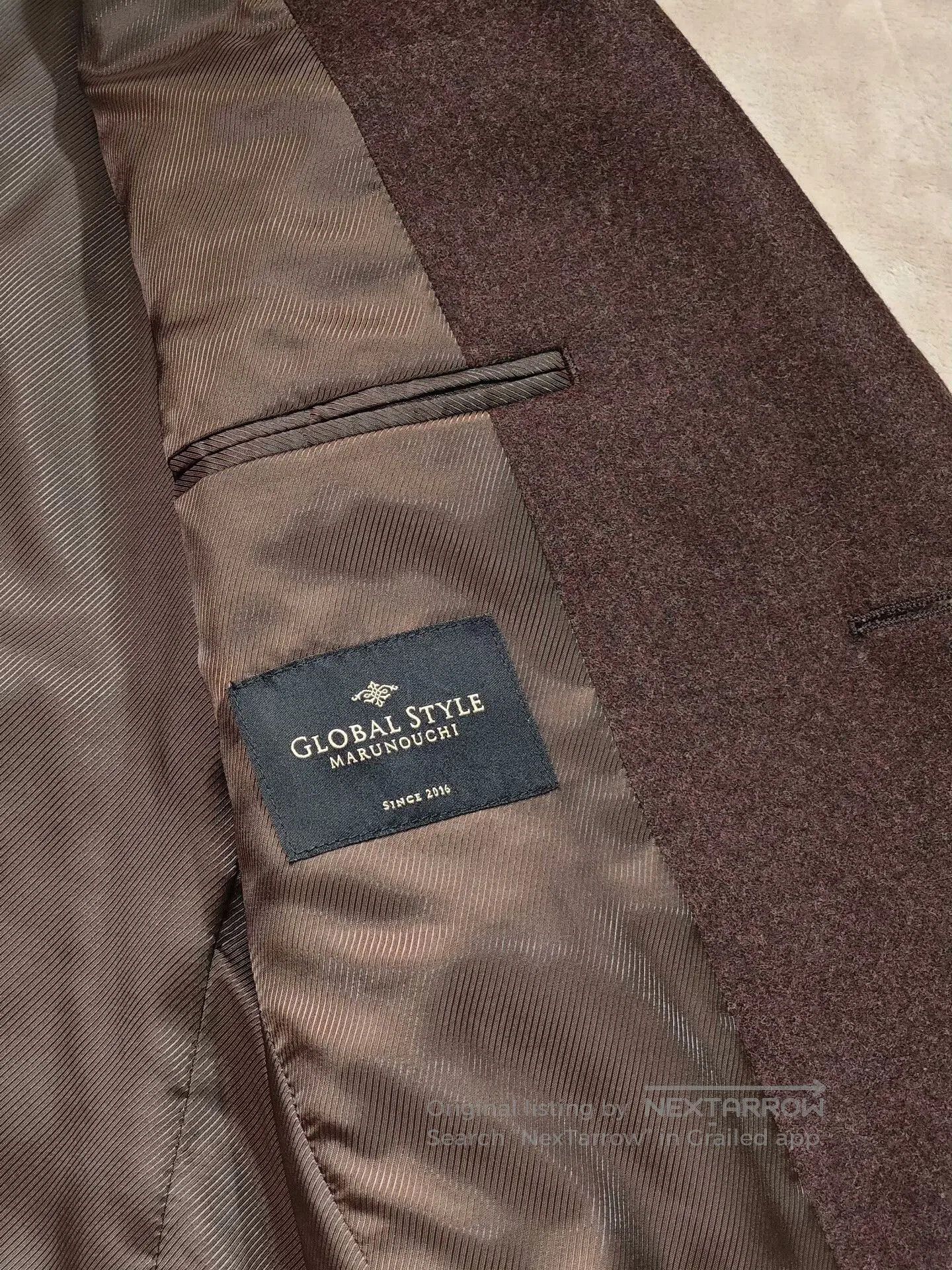 Japanese Brand Custom Italian Wool Blend Overcoat. Size US M / EU 48-50 / 2 - 7 Thumbnail