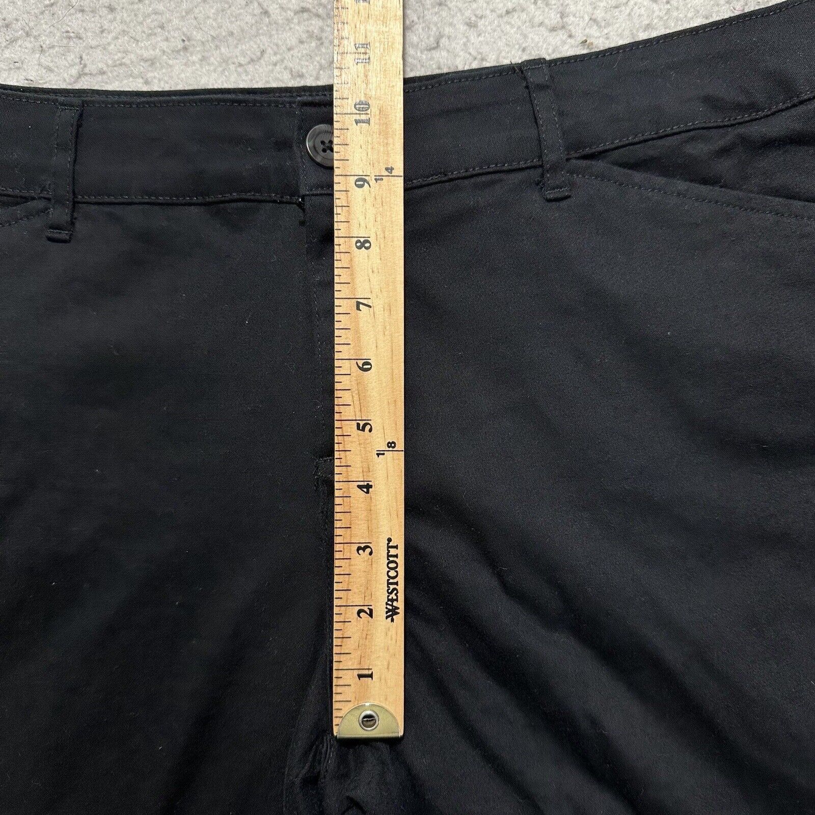 St. Johns Bay St. John's Bay 14 Capri Straight Leg Chino Pants Stretch Size 36" / US 14 / IT 50 - 11 Thumbnail