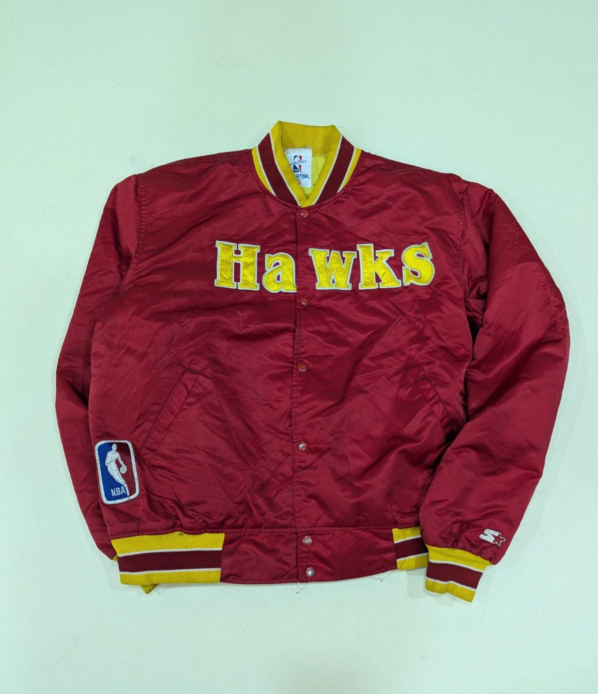 Starter Vtg NBA Atlanta Hawks Size US XXL / EU 58 / 5 - 1 Thumbnail