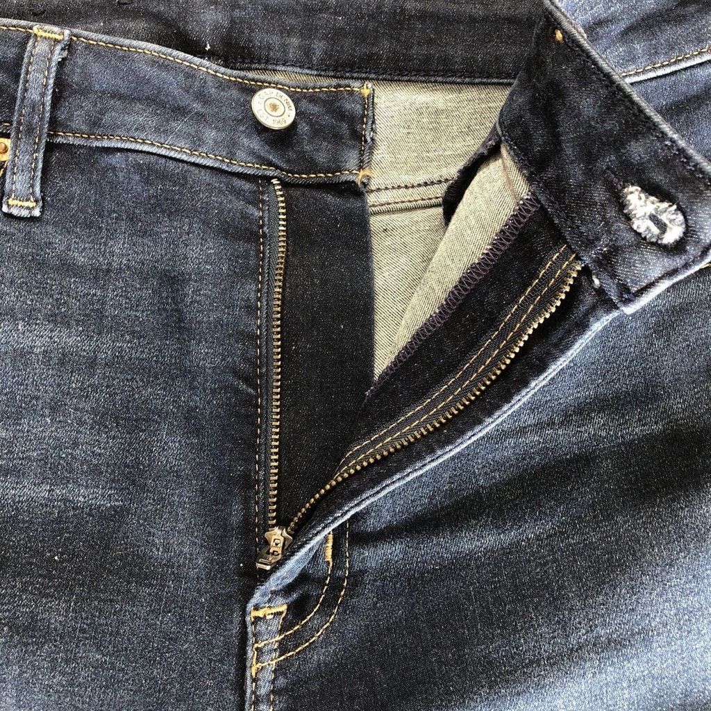 Gap Size 30 Gap Ace Jeans Womens Denim Stretchy Tapered Blue Size 30" / US 8 / IT 44 - 2 Thumbnail