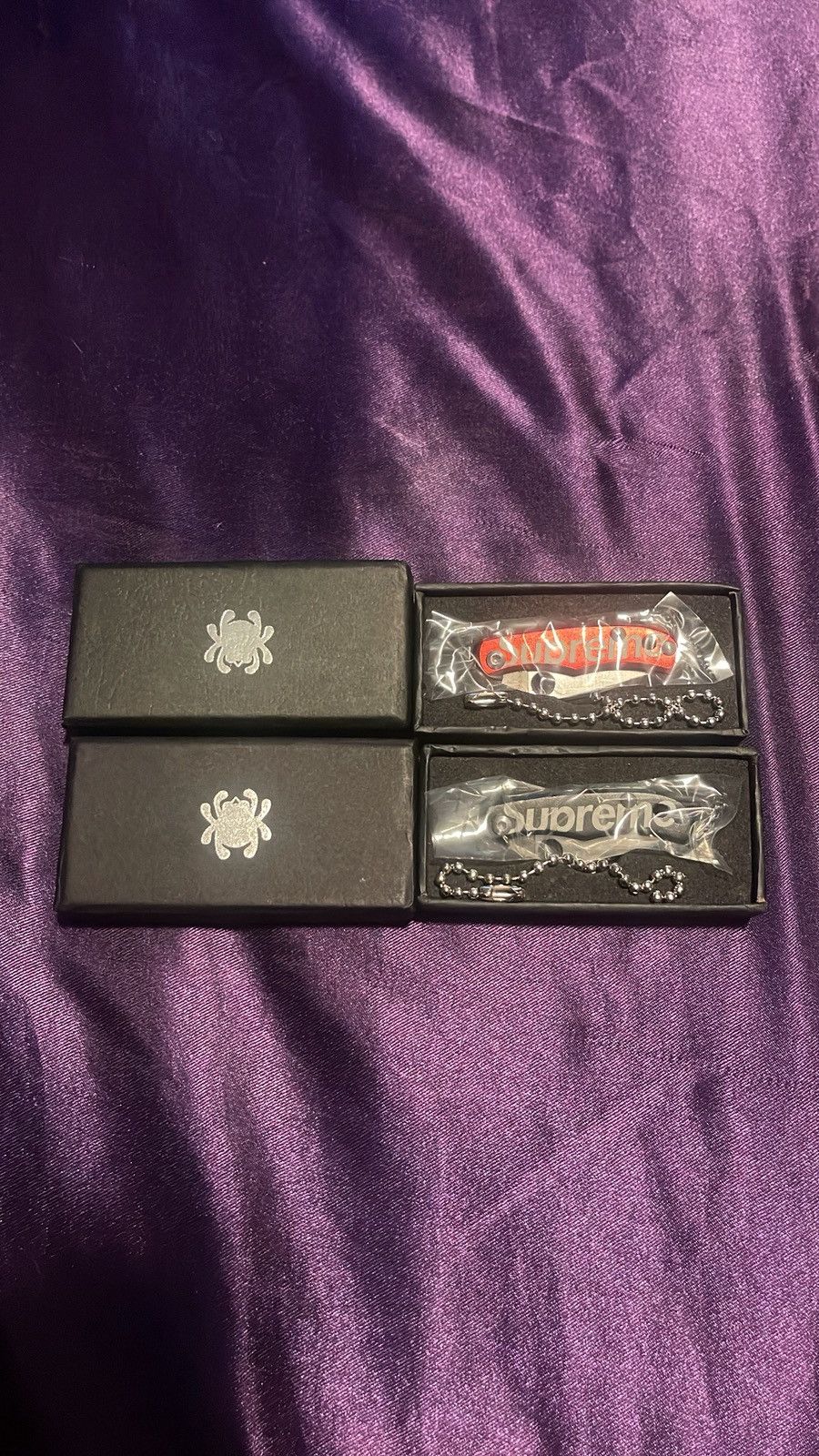 Supreme Supreme / spyderco bug knife Size ONE SIZE - 3 Thumbnail