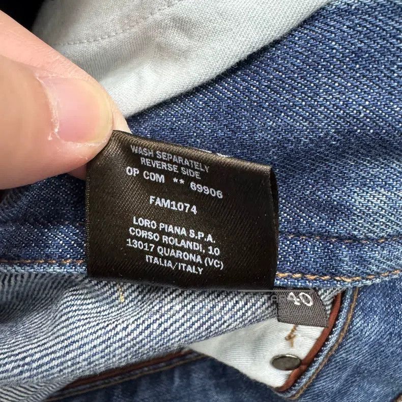 Loro Piana Loro Piana Washed and worn denim pants Size US 40 / EU 56 - 4 Thumbnail