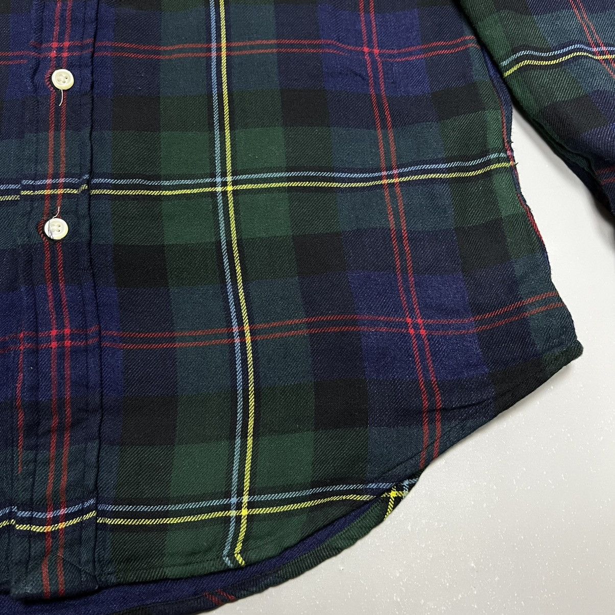 Flannel × Polo Ralph Lauren × RRL Ralph Lauren Polo Ralph Lauren Plaid Flannel Shirt Size US S / EU 44-46 / 1 - 3 Thumbnail