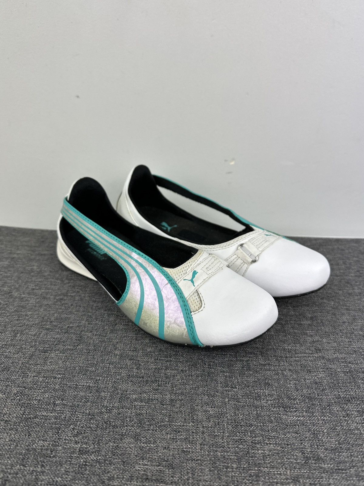 Puma Vintage Y2K Puma Espera Ballet Flats Slip On Shoes Women’s Size US 4 / IT 34 - 1 Thumbnail