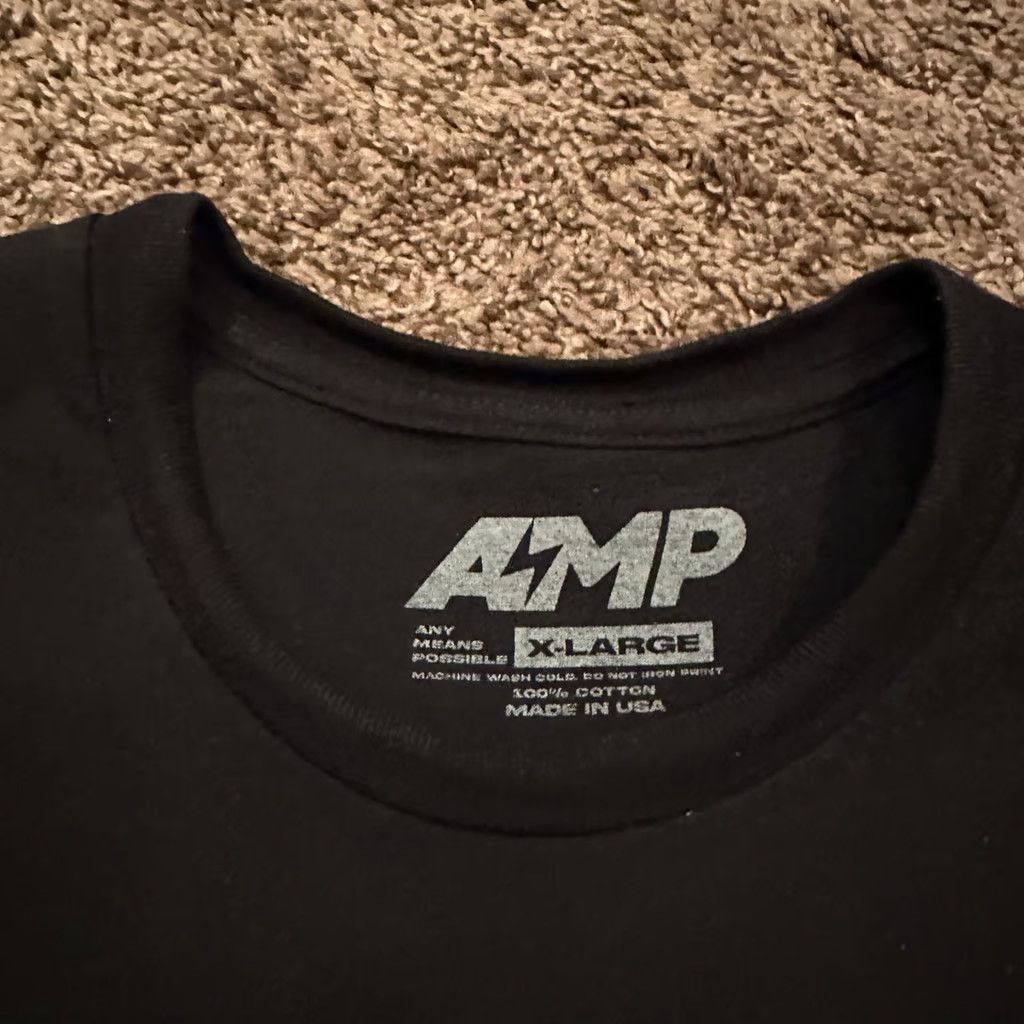 AMP AMP Racing “Any Means Possible” Graphic T-Shirt Men’s Size US XL / EU 56 / 4 - 2 Thumbnail