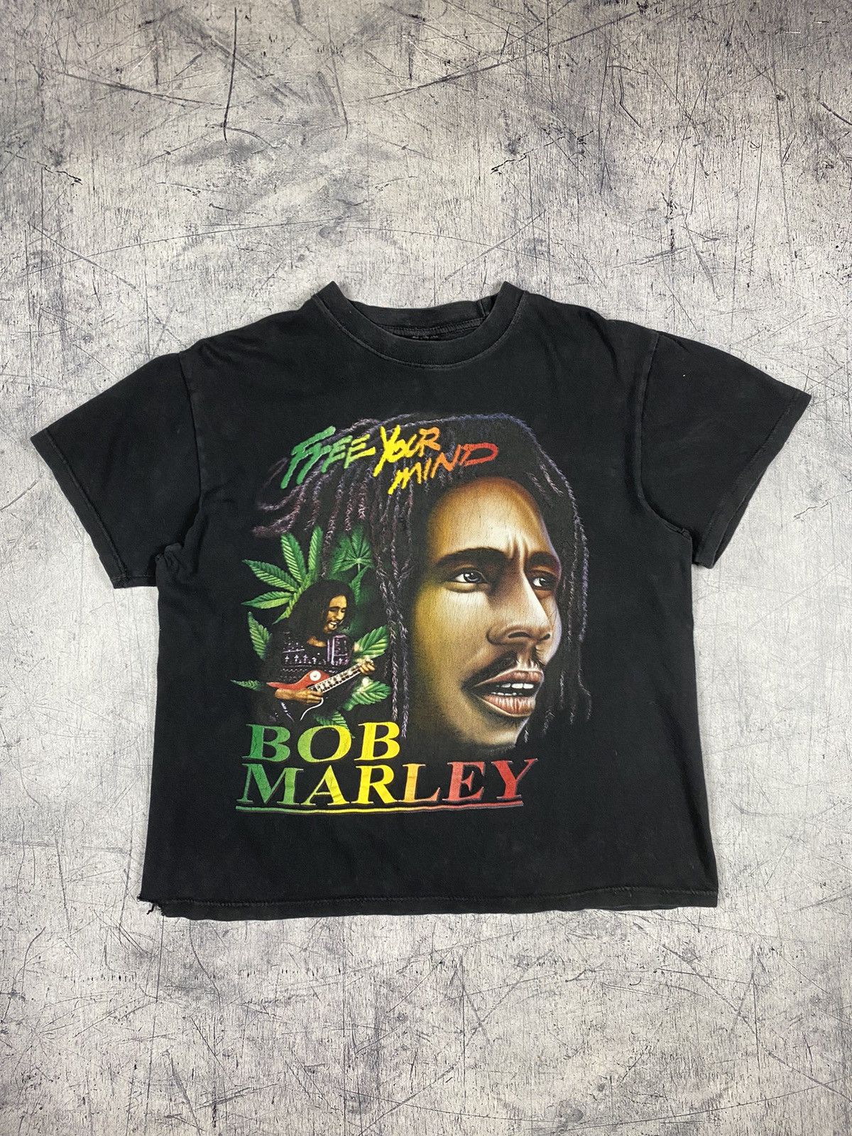 Bob Marley Vintage 00s Bob Marley Legend 420 Weed Ganja Y2K Tee T-Shirt Size US M / EU 48-50 / 2 - 2 Thumbnail