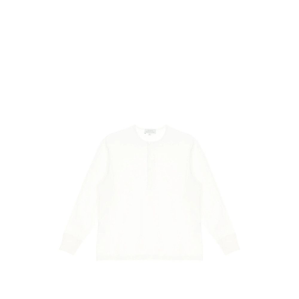 Studio Nicholson Studio Nicholson WHITE T-Shirts & Vests - T-Shirts Size US L / EU 52-54 / 3 - 1 Thumbnail
