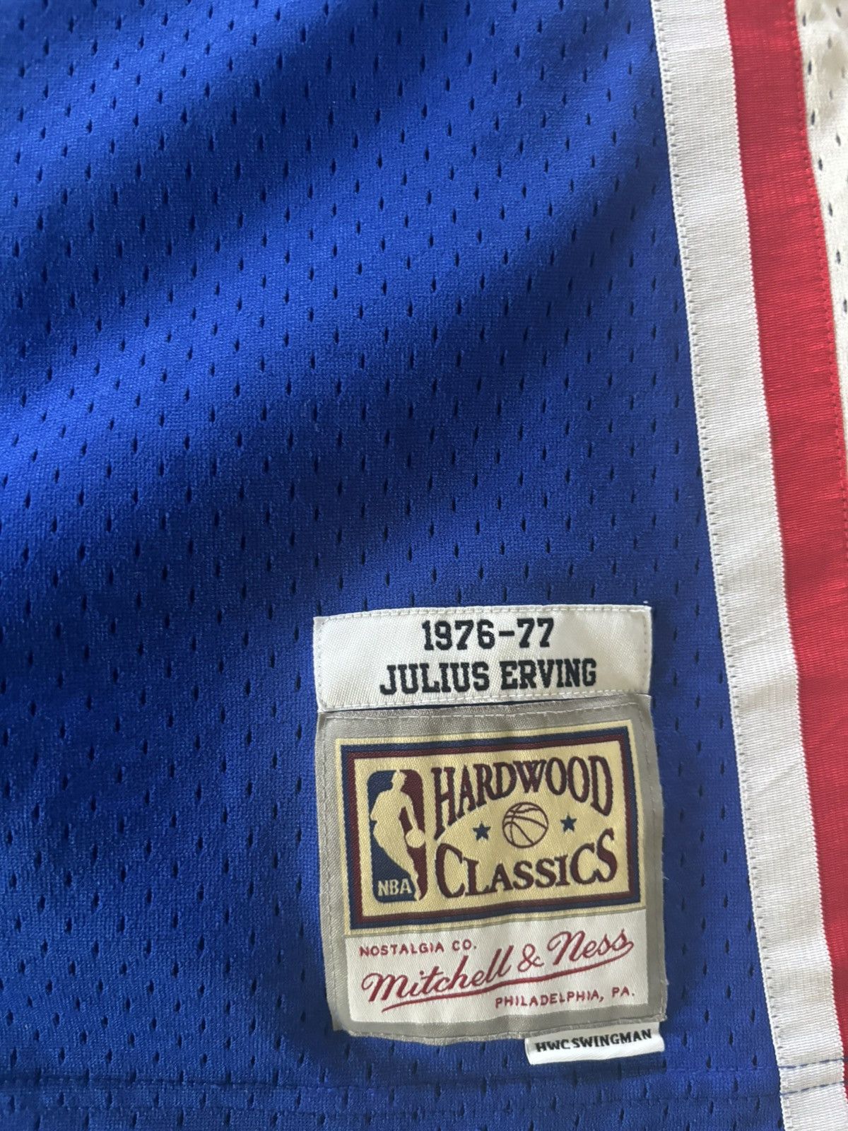 Mitchell & Ness Dr J Julius Erving Mitchell & Ness jersey Size US XL / EU 56 / 4 - 2 Thumbnail