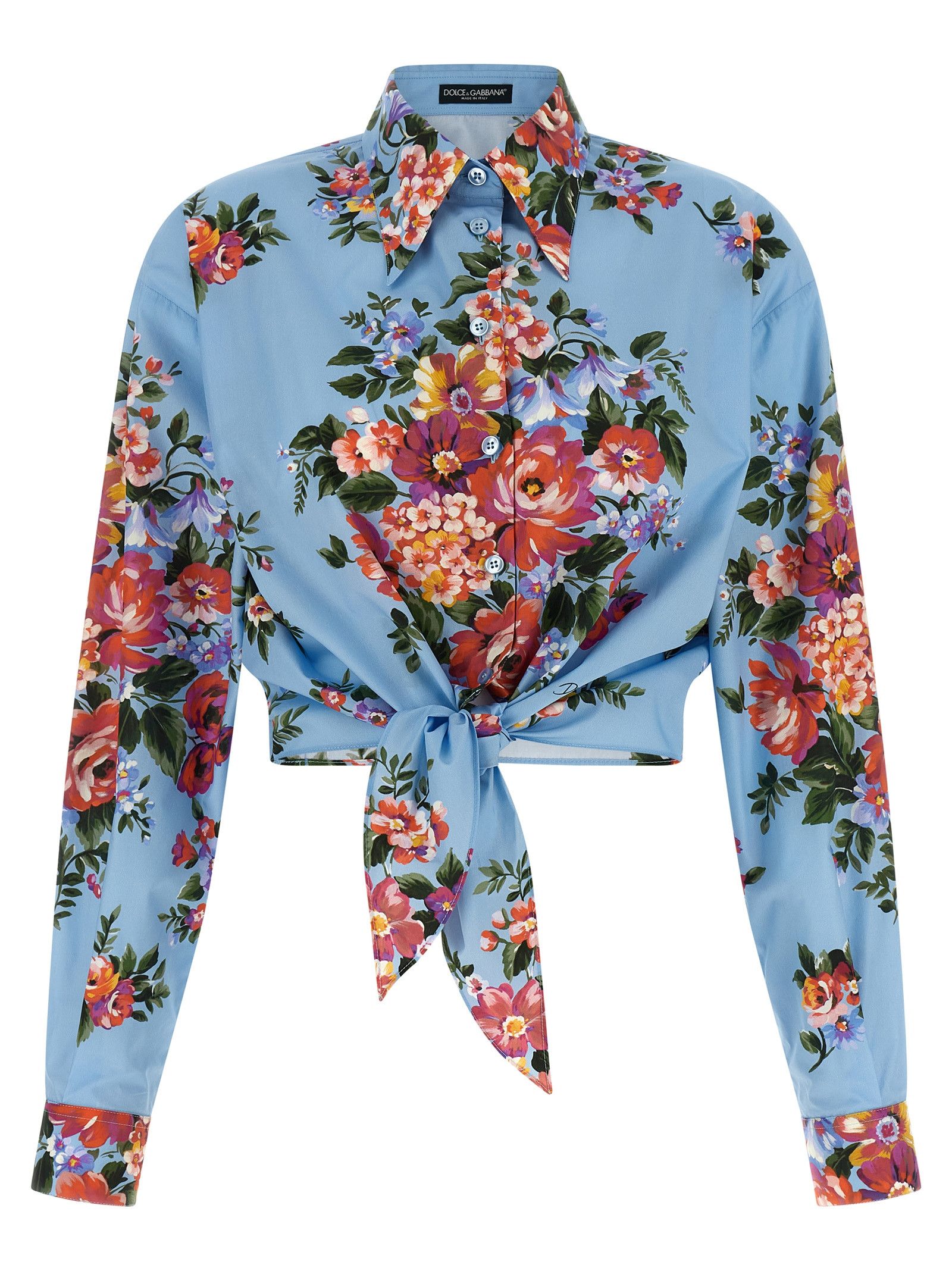 Dolce & Gabbana 'Mazzo di Fiori' shirt Size M / US 6-8 / IT 42-44 - 1 Thumbnail