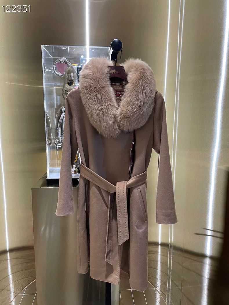 Max Mara Max Mara Women's wool midi hooded coat jacket Size XS / US 0-2 / IT 36-38 - 1 Thumbnail
