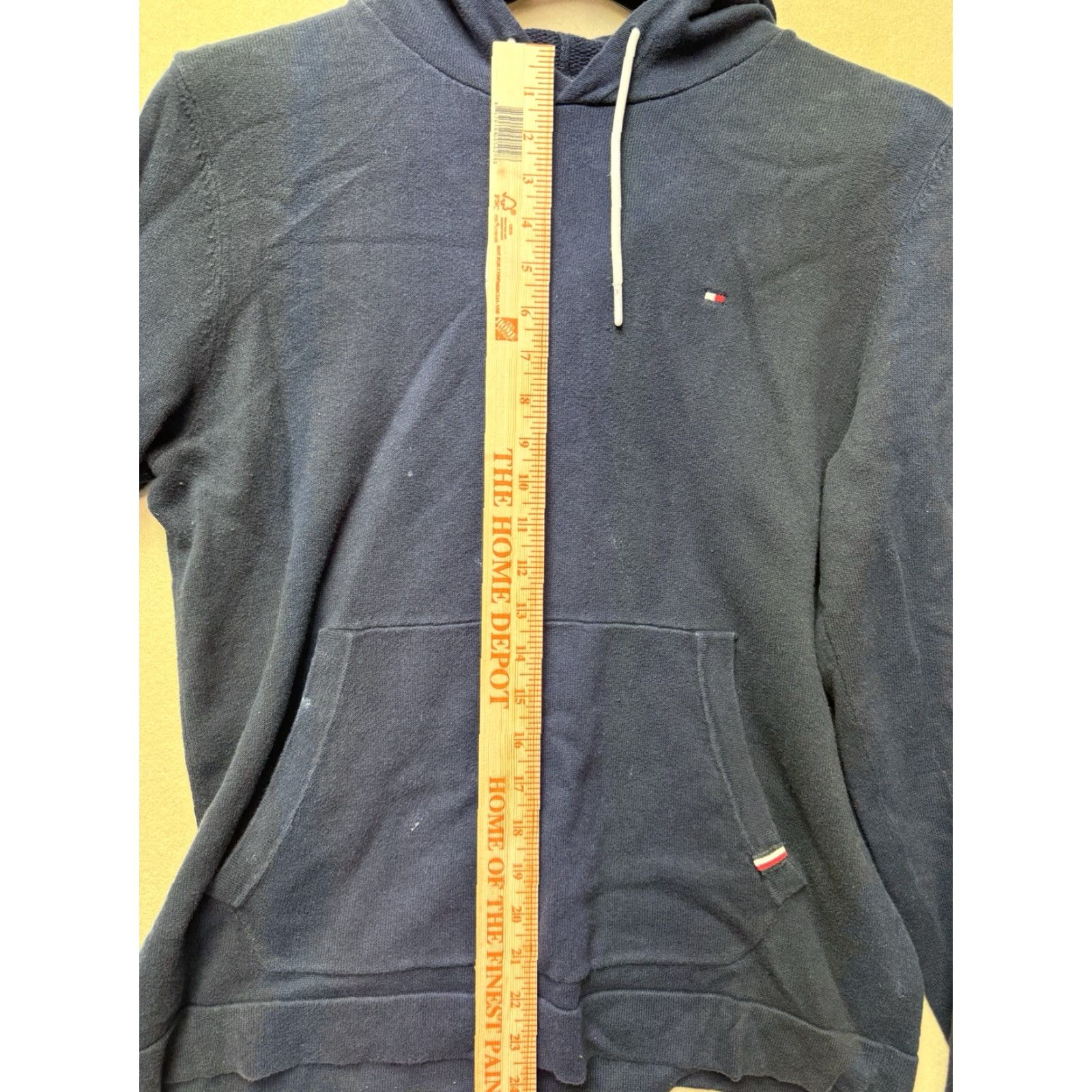 Tommy Hilfiger Tommy Hilfiger Hoodie Mens Size S Blue Pullover Drawstring Flag Logo Hoodie Pullover Logo Flag Men S Blue Tommy Hilfiger Hoodie Size US S / EU 44-46 / 1 - 5 Thumbnail