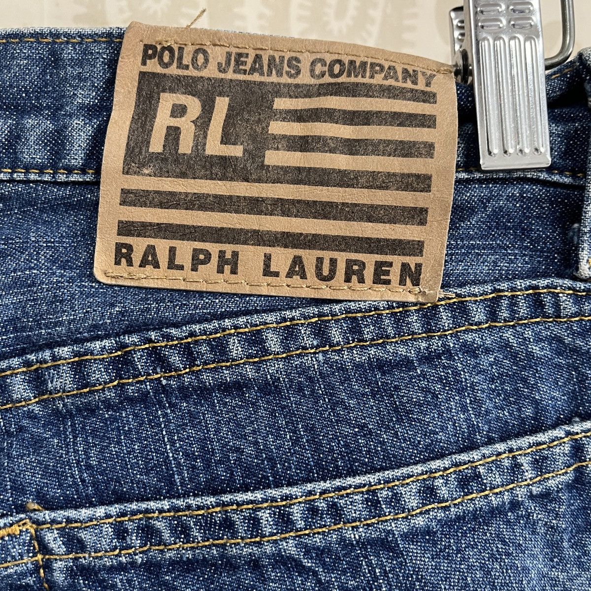 Polo Ralph Lauren × Ralph Lauren Ralph Lauren Boot Cut Denim Jeans Anime Paints Size US 34 / EU 50 - 15 Thumbnail