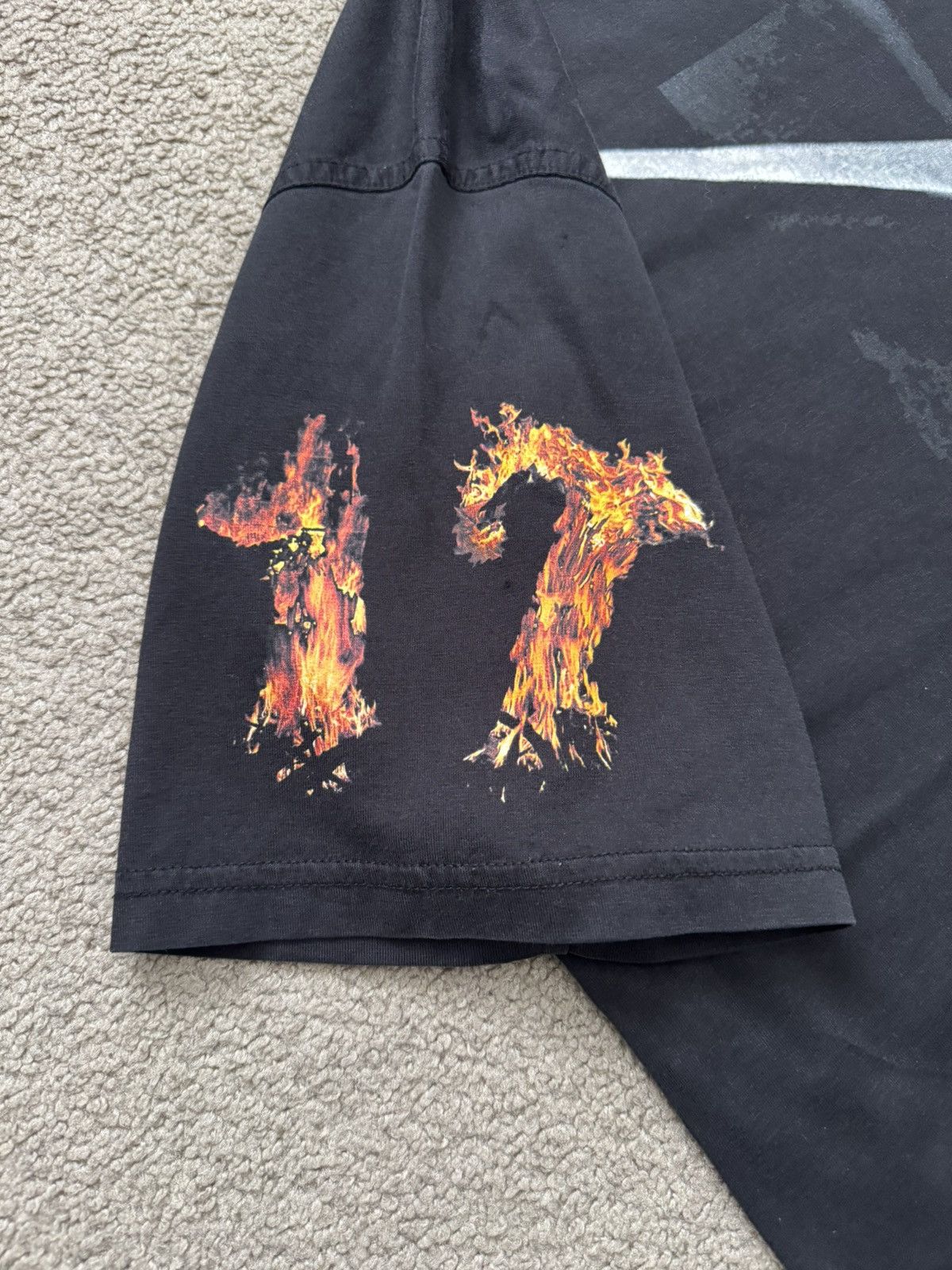 Givenchy SS16 Givenchy by Riccardo Tisci Voodoo Doll Graphic T Shirt Size US L / EU 52-54 / 3 - 3 Thumbnail
