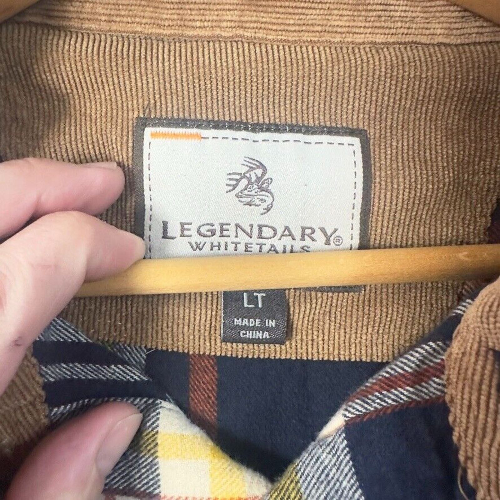 Legendary Goods Legendary Whitetails Flannel Shirt Mens Sz Large Tall Thick Size US L / EU 52-54 / 3 - 3 Thumbnail