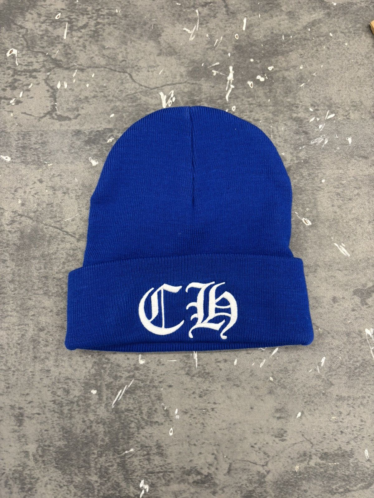 Chrome Hearts DS chrome hearts OS blue beanie Size ONE SIZE - 1 Thumbnail