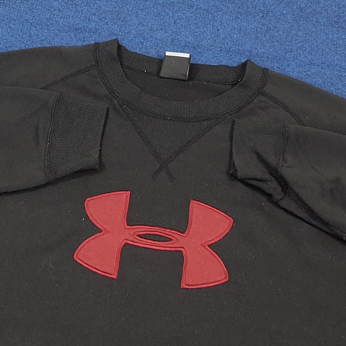 Under Armour Vintage Under Armour Big Logo Crewneck Pullover C290N35 Size US M / EU 48-50 / 2 - 2 Thumbnail