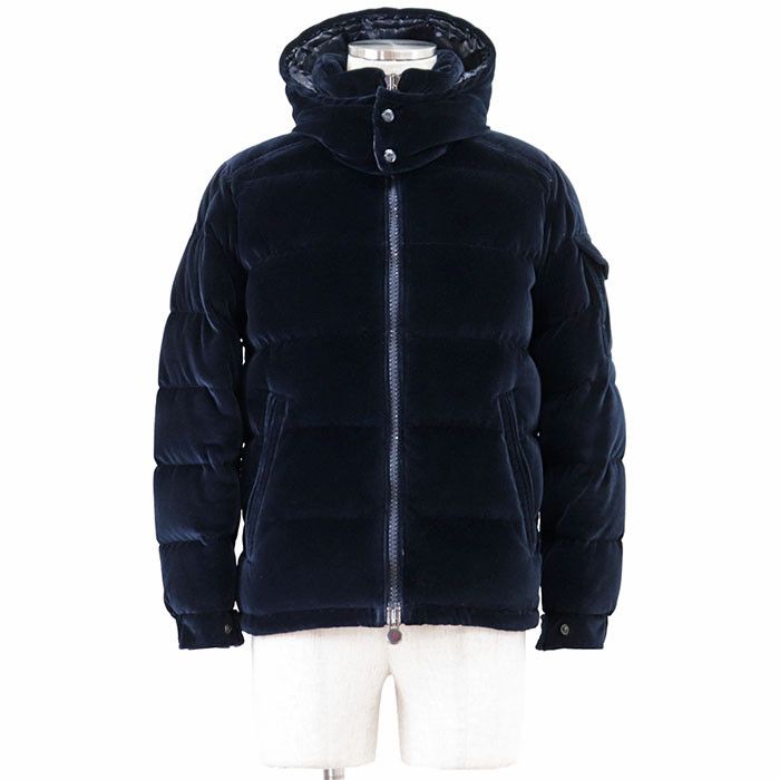 Moncler Moncler Moncler MAY Velour Cotton Down Jacket Cotton Outerwear DUTY FREE for USA Size ONE SIZE - 1 Thumbnail