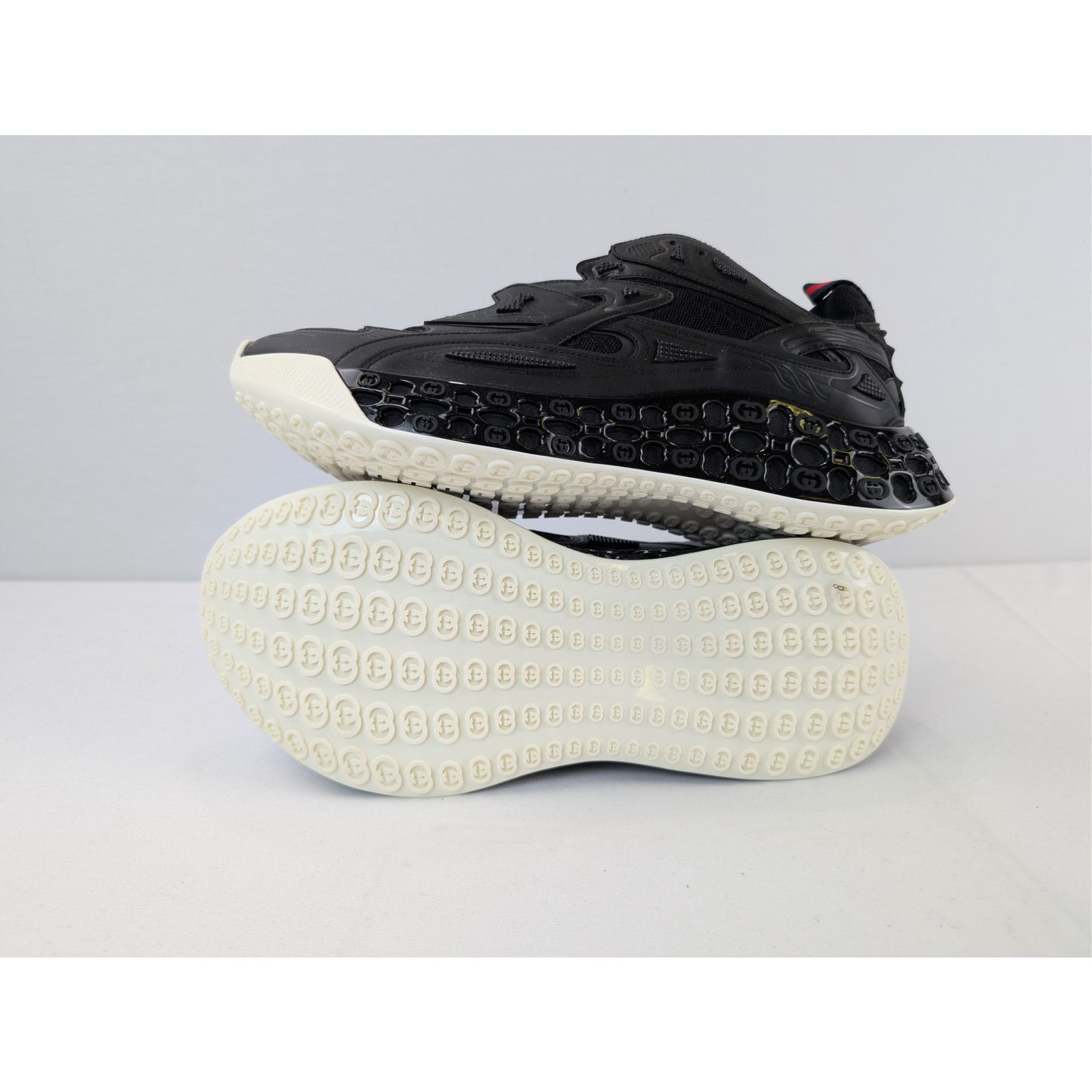 Gucci o1rshd1 Cub3d Trainer Sneakers in black Demetra and mesh Size US 8.5 / EU 41-42 - 13 Thumbnail