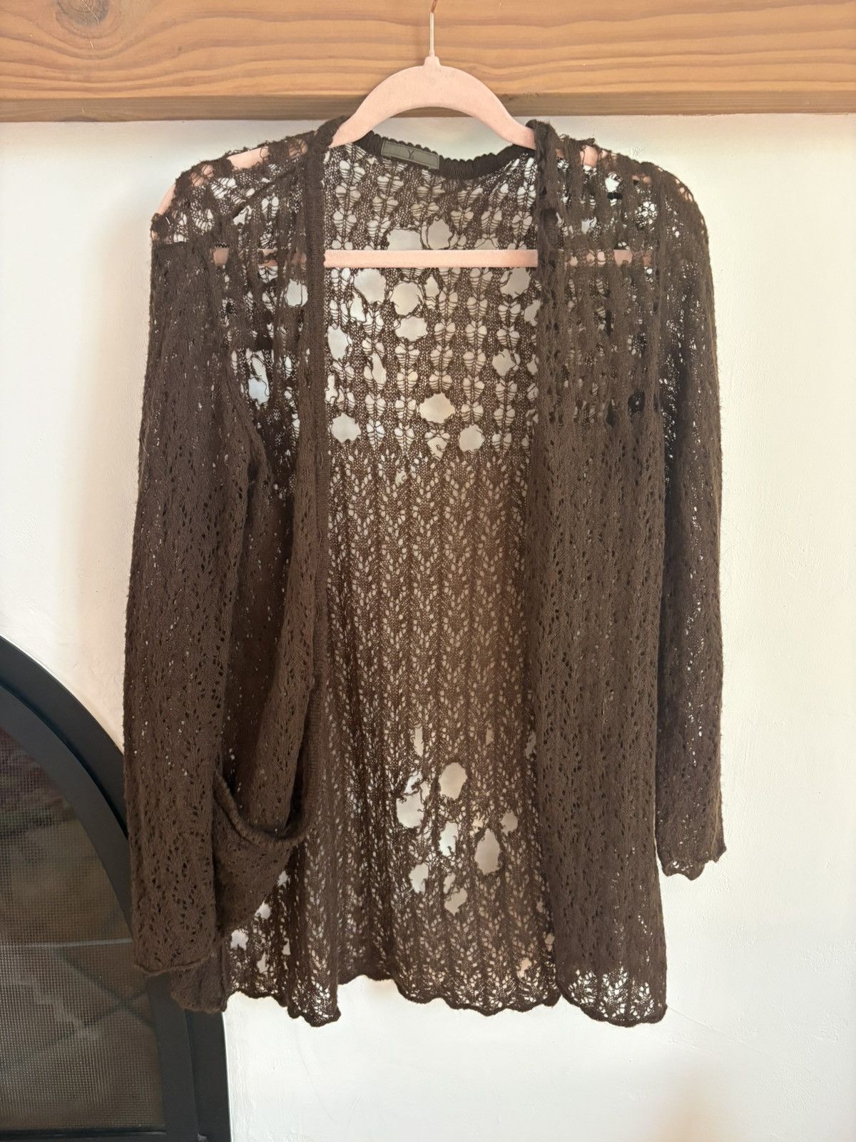 Yohji Yamamoto Yohji Yamamoto Y’s Loose Knit Cardigan Size M / US 6-8 / IT 42-44 - 3 Thumbnail