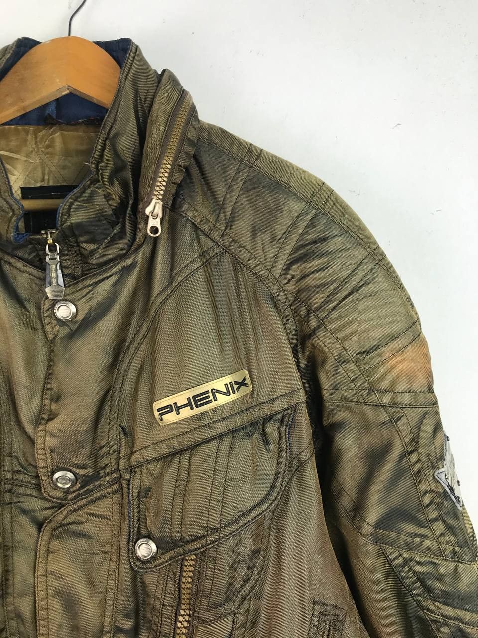 Japanese Brand × Phenix × Vintage 🔥Rare🔥Vintage Phenix Alain Prost Jacket(Sunfaded) Size US XL / EU 56 / 4 - 5 Thumbnail