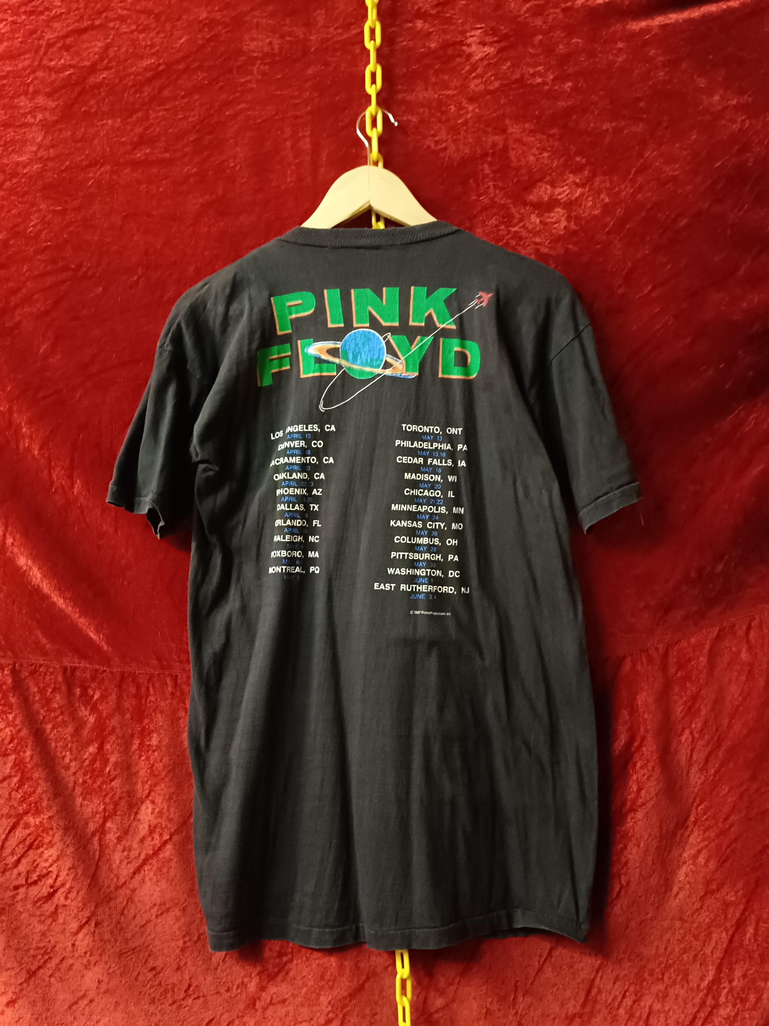 Pink Floyd 80s Psychedelic Rock Band Tee Size US M / EU 48-50 / 2 - 20 Thumbnail