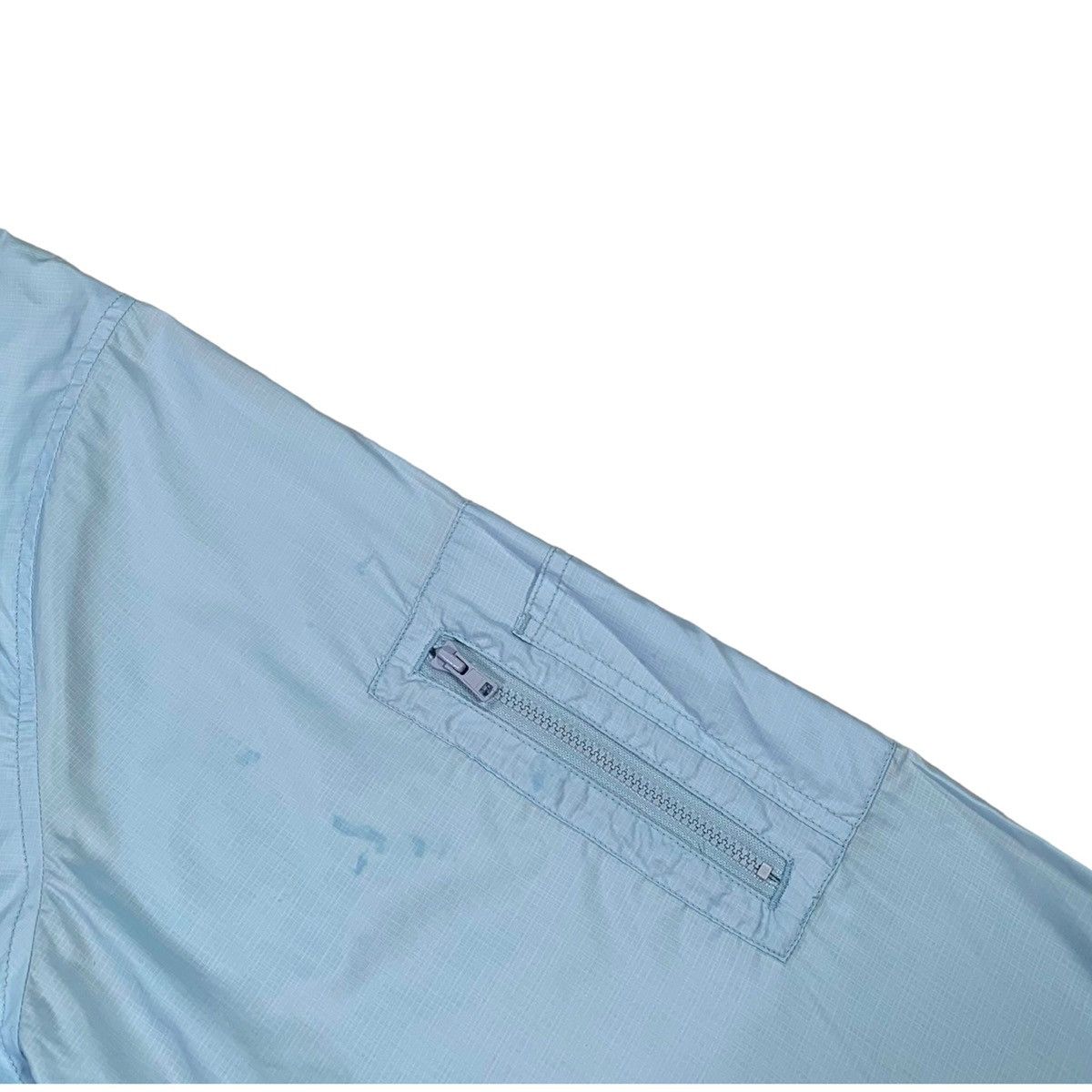 Stussy Vintage Stussy Futura Light Blue White Varsity Bomber Jacket Size US M / EU 48-50 / 2 - 3 Thumbnail