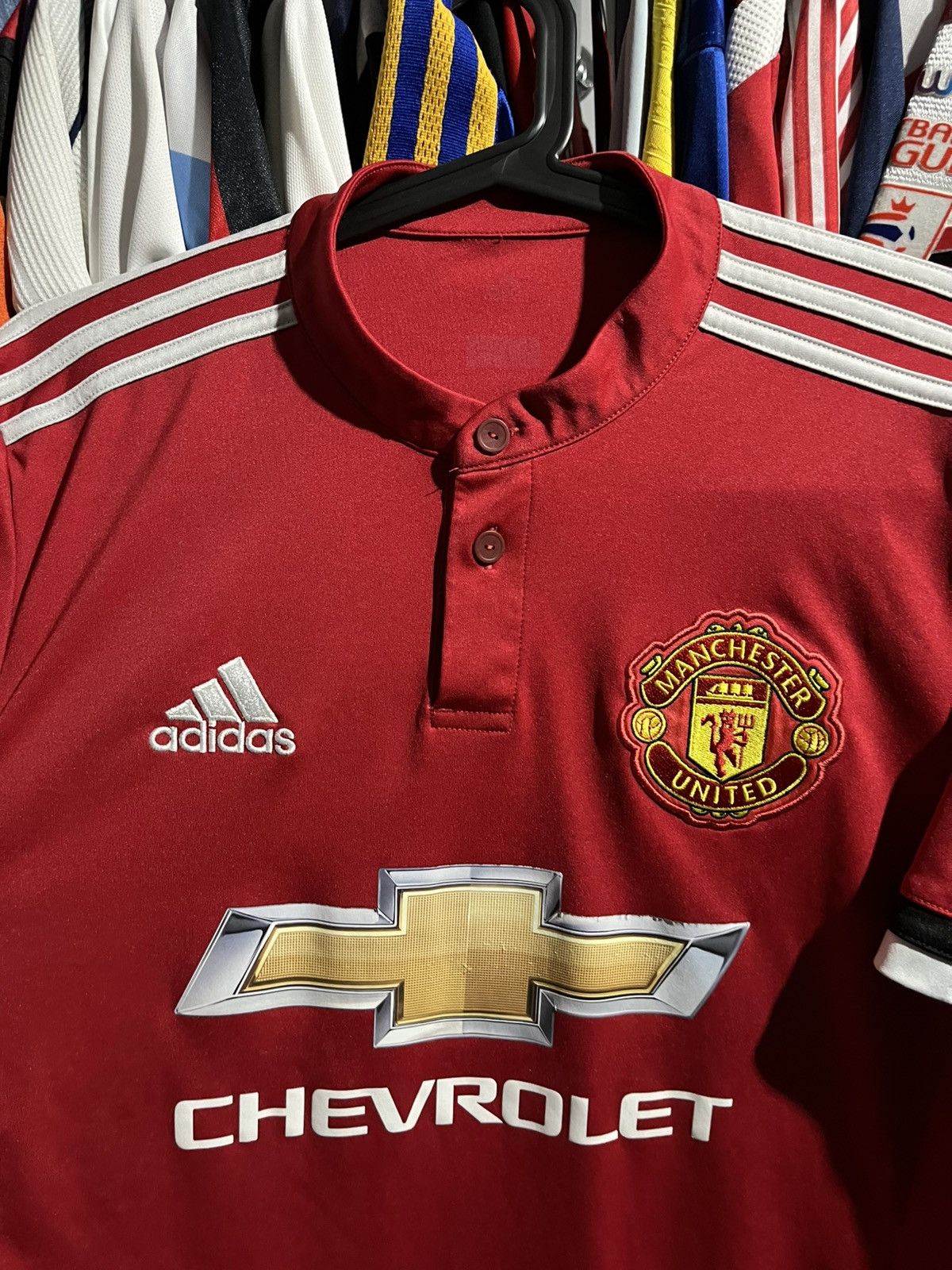 Adidas Adidas Manchester United 2017/18 Home Soccer Jersey Size US S / EU 44-46 / 1 - 3 Thumbnail
